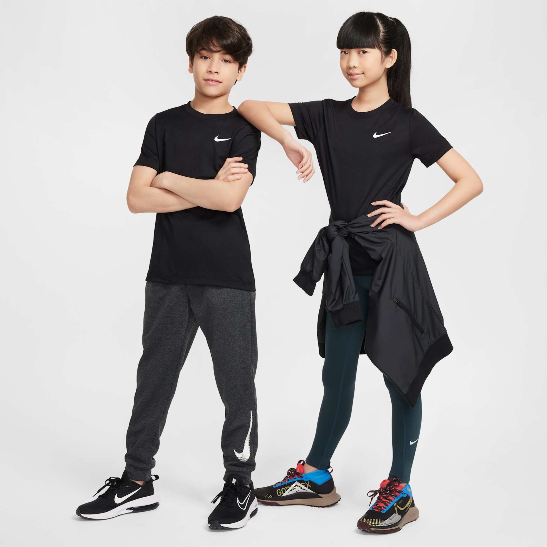 Camiseta Nike Dri-FIT Swoosh Infantil - Foto 4