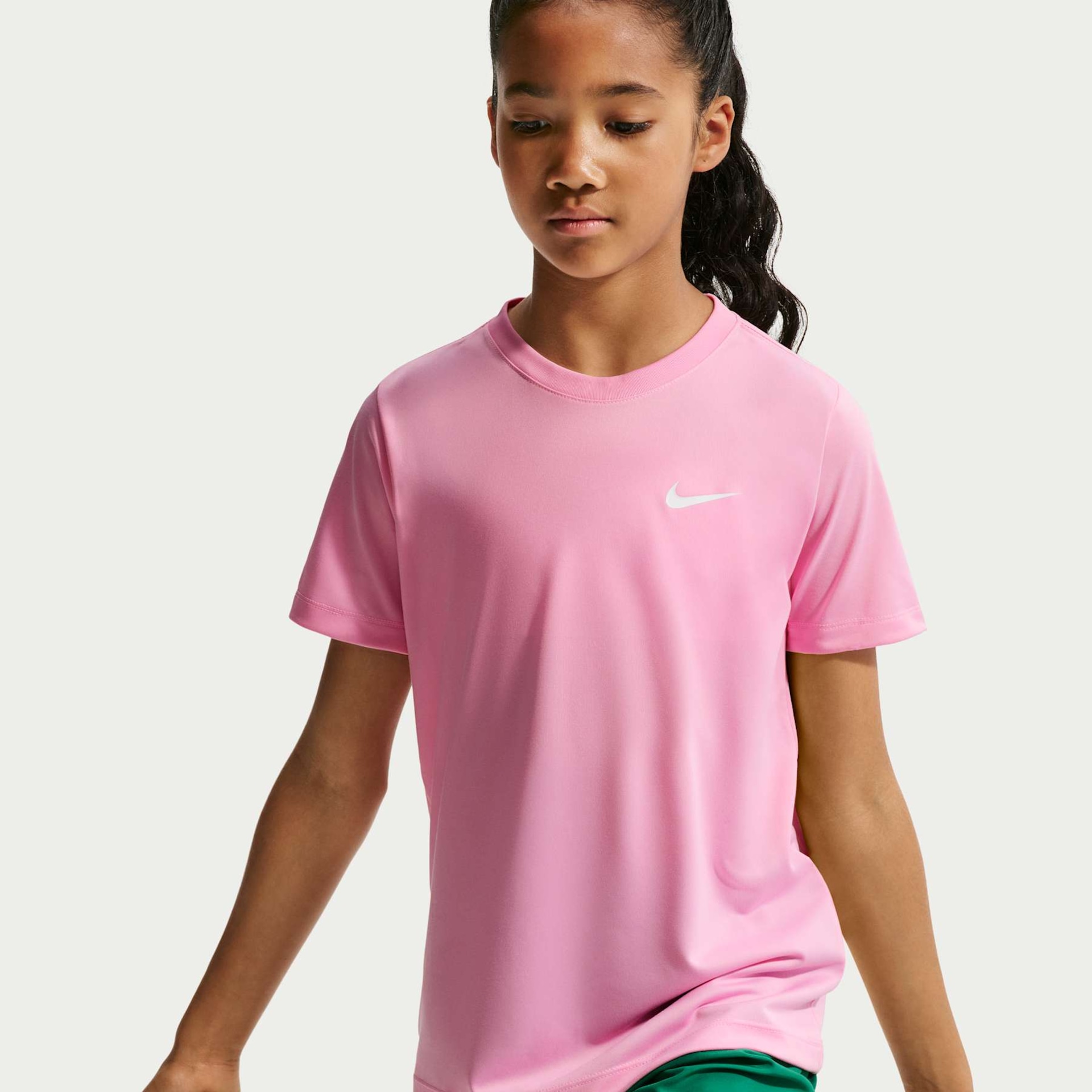 Camiseta Nike Dri-FIT Swoosh Infantil - Foto 3