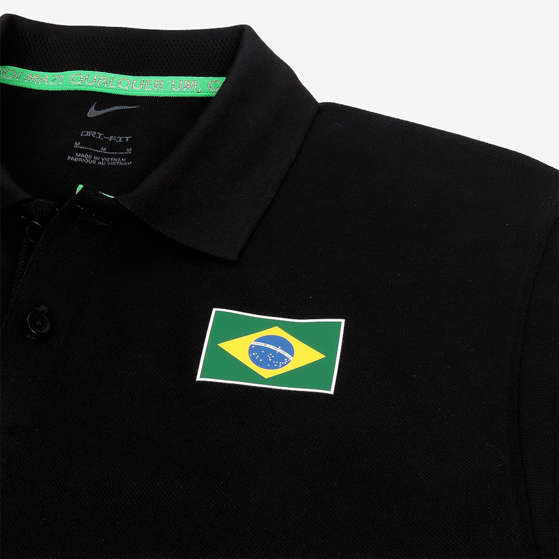 Camisa Nike Polo Brasil Masculina - Foto 3