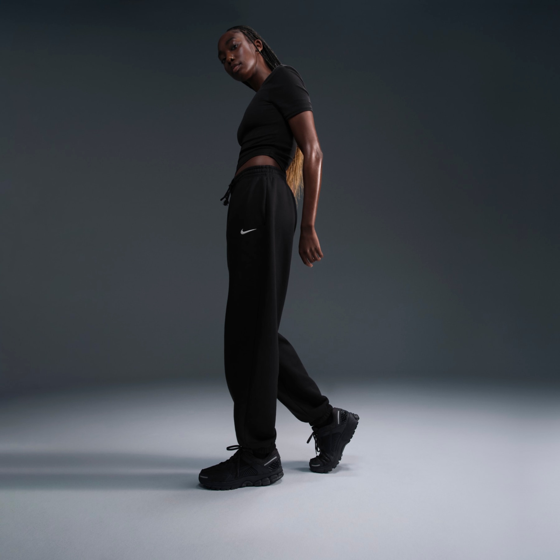 Calça Nike Sportswear Phoenix Fleece Feminina - Foto 2