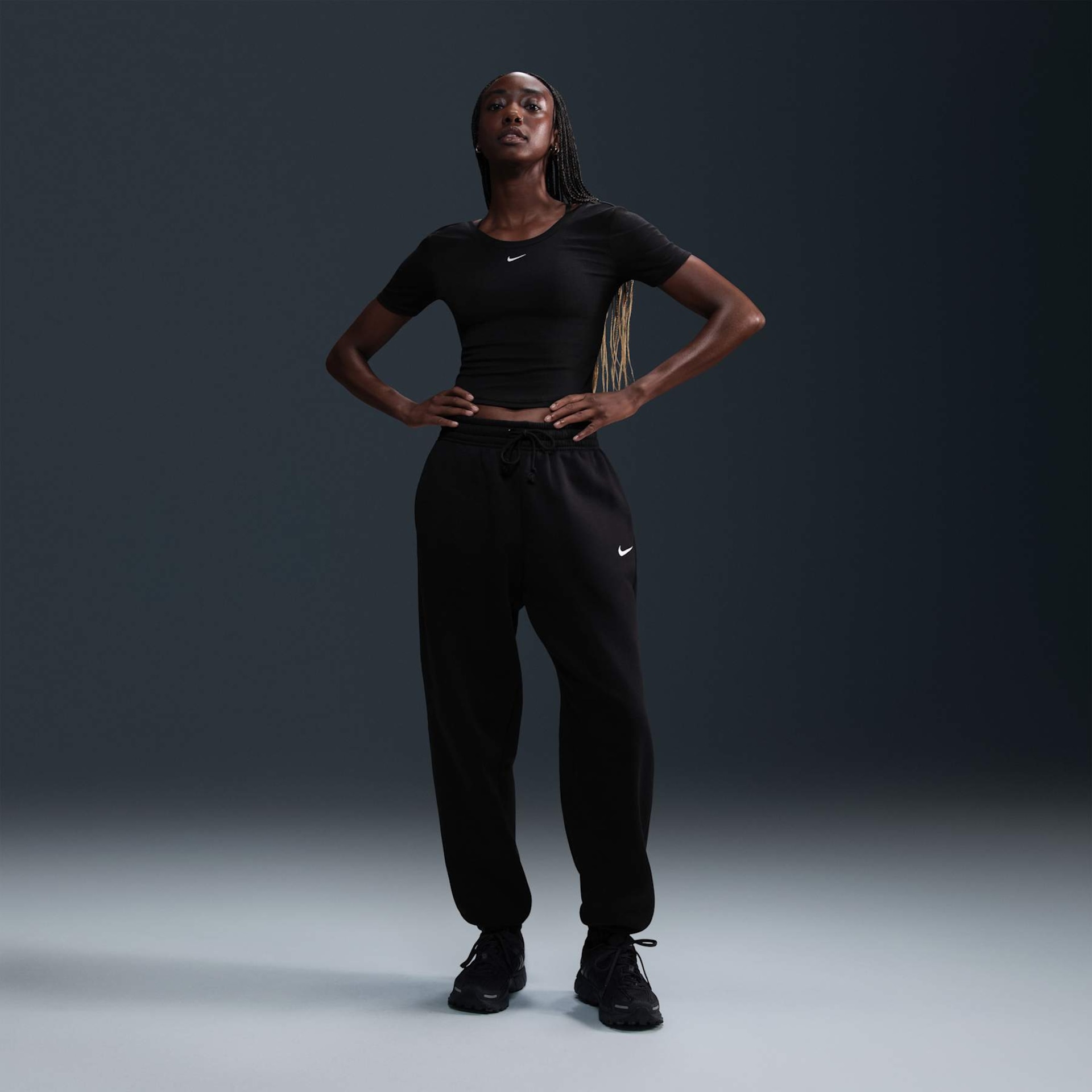 Calça Nike Sportswear Phoenix Fleece Feminina - Foto 7