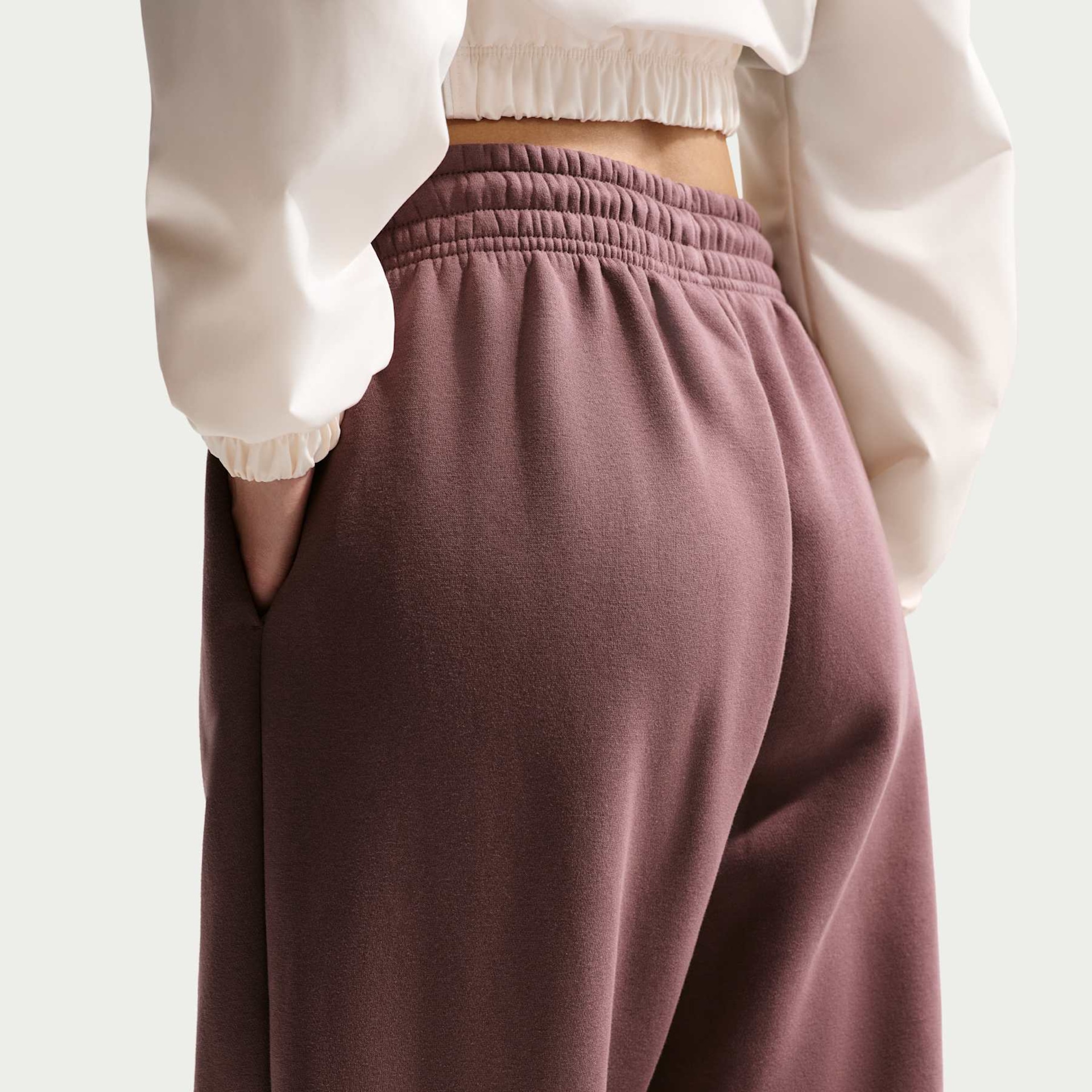 Calça Nike Sportswear Phoenix Fleece Feminina - Foto 3