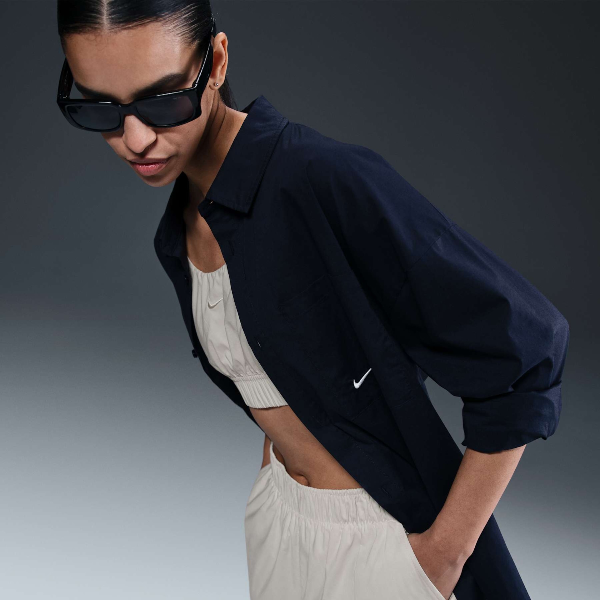 Shorts Nike Sportswear HR 4" Feminino - Foto 5