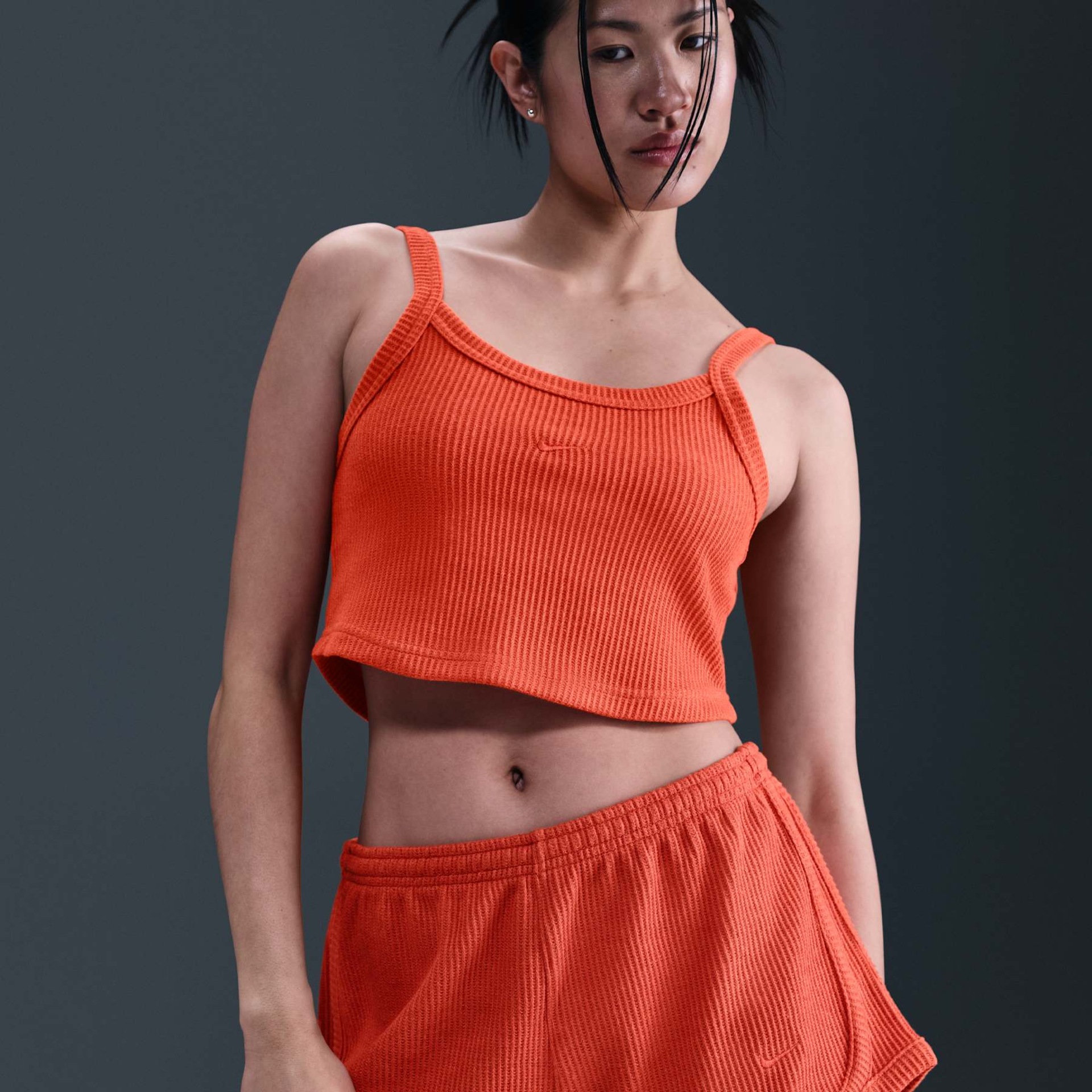 Shorts Nike Sportswear Chill Waffle Feminino - Foto 2