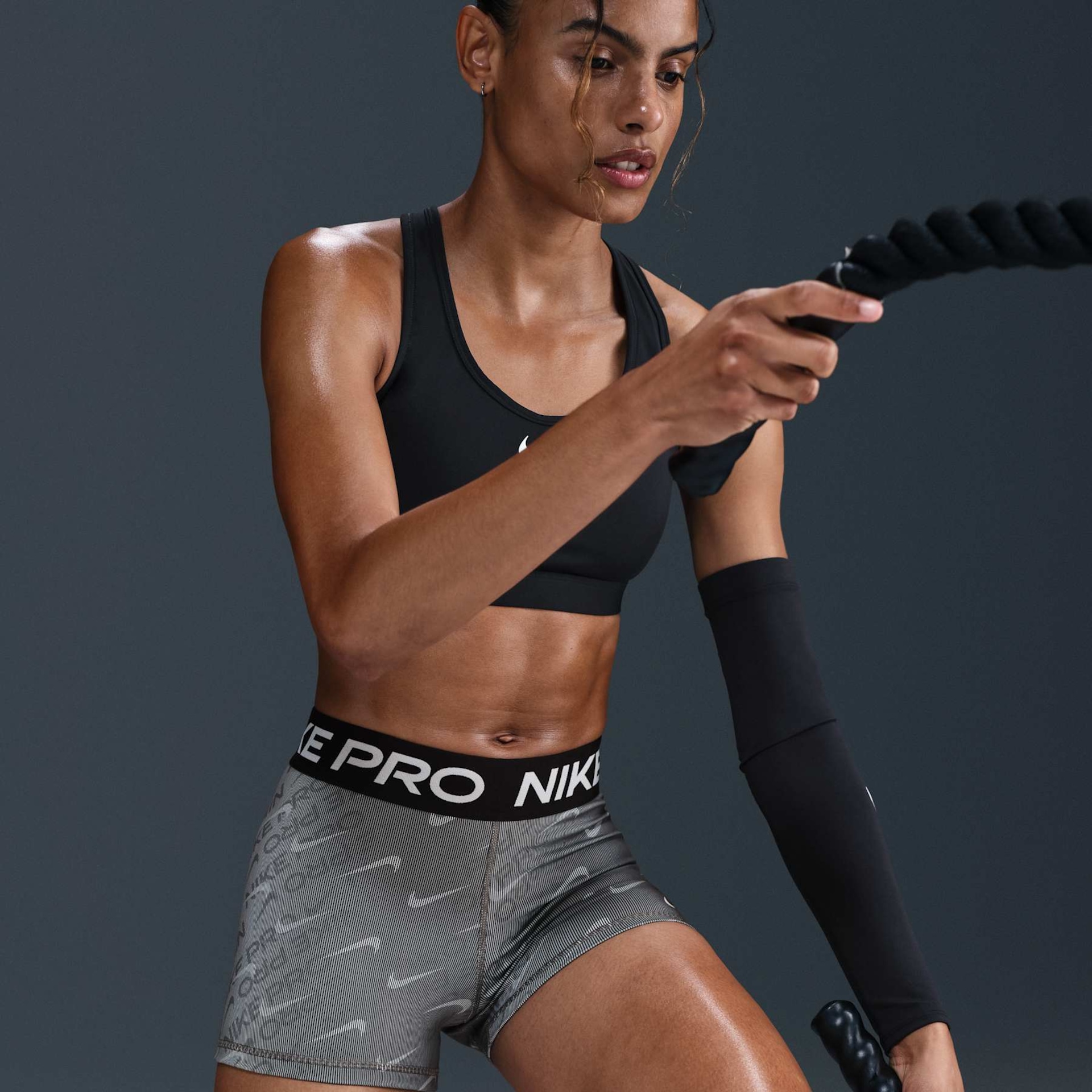 Shorts Nike Pro Dri-FIT 3IN Feminino - Foto 5