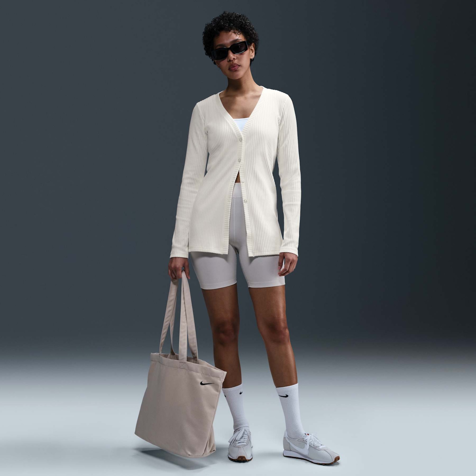 Cardigan Nike Sportswear Chill Knit Feminino - Foto 4