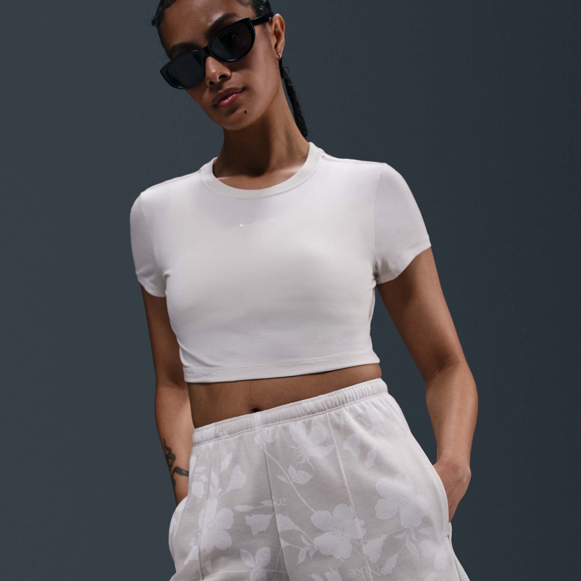 Shorts Nike Sportswear Chill Terry Feminino - Foto 2