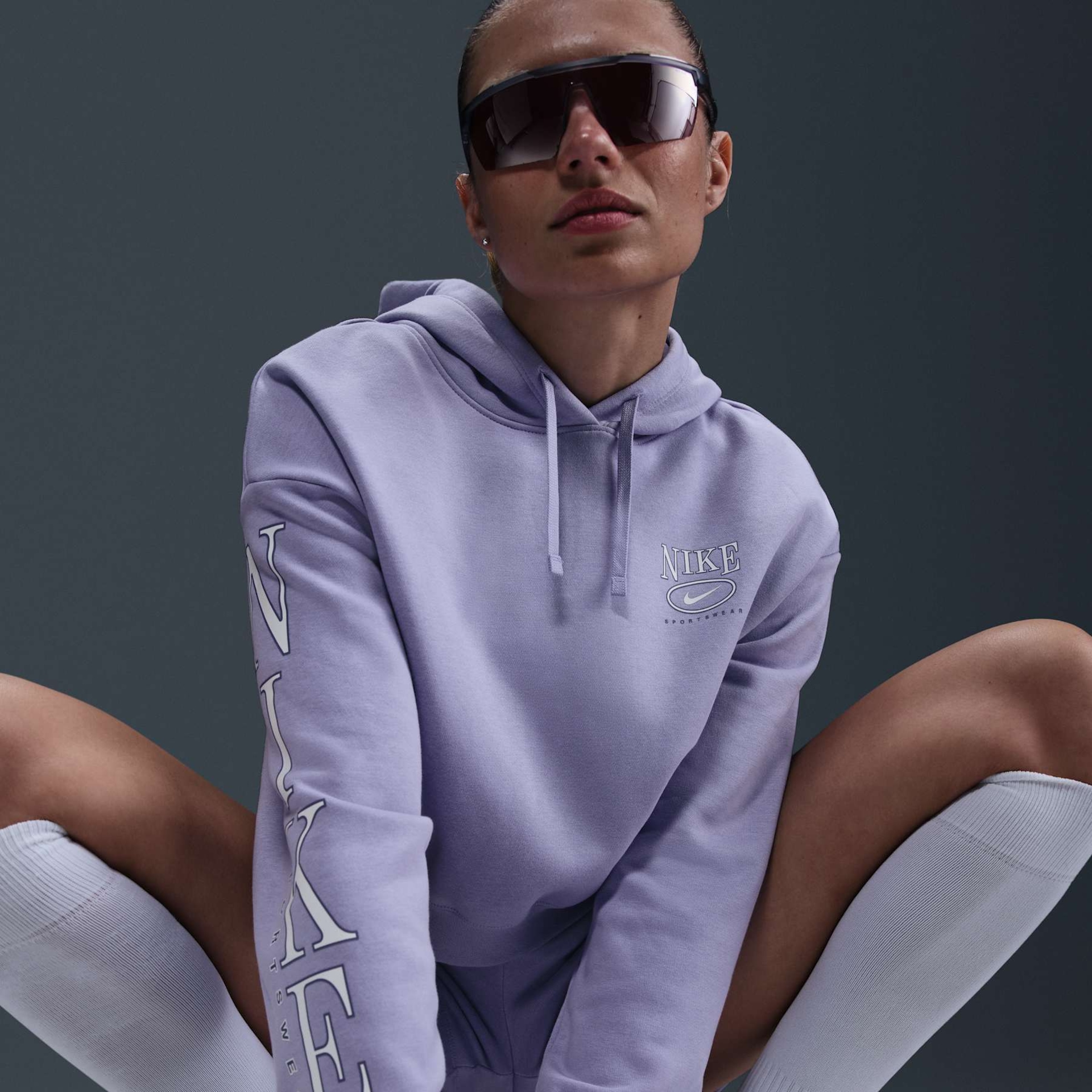 Blusão Nike Sportswear Club Fleece Feminino - Foto 3