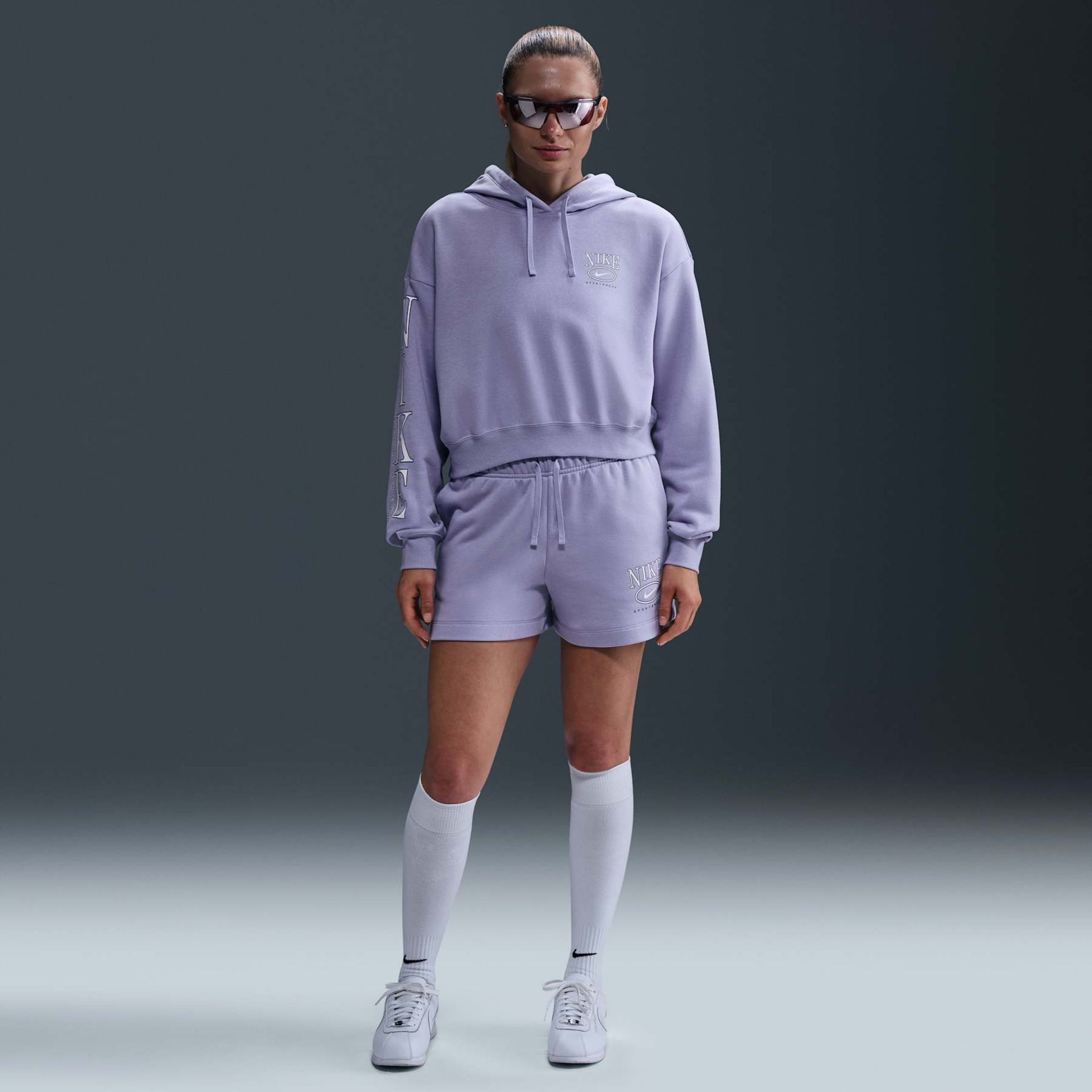 Blusão Nike Sportswear Club Fleece Feminino - Foto 4