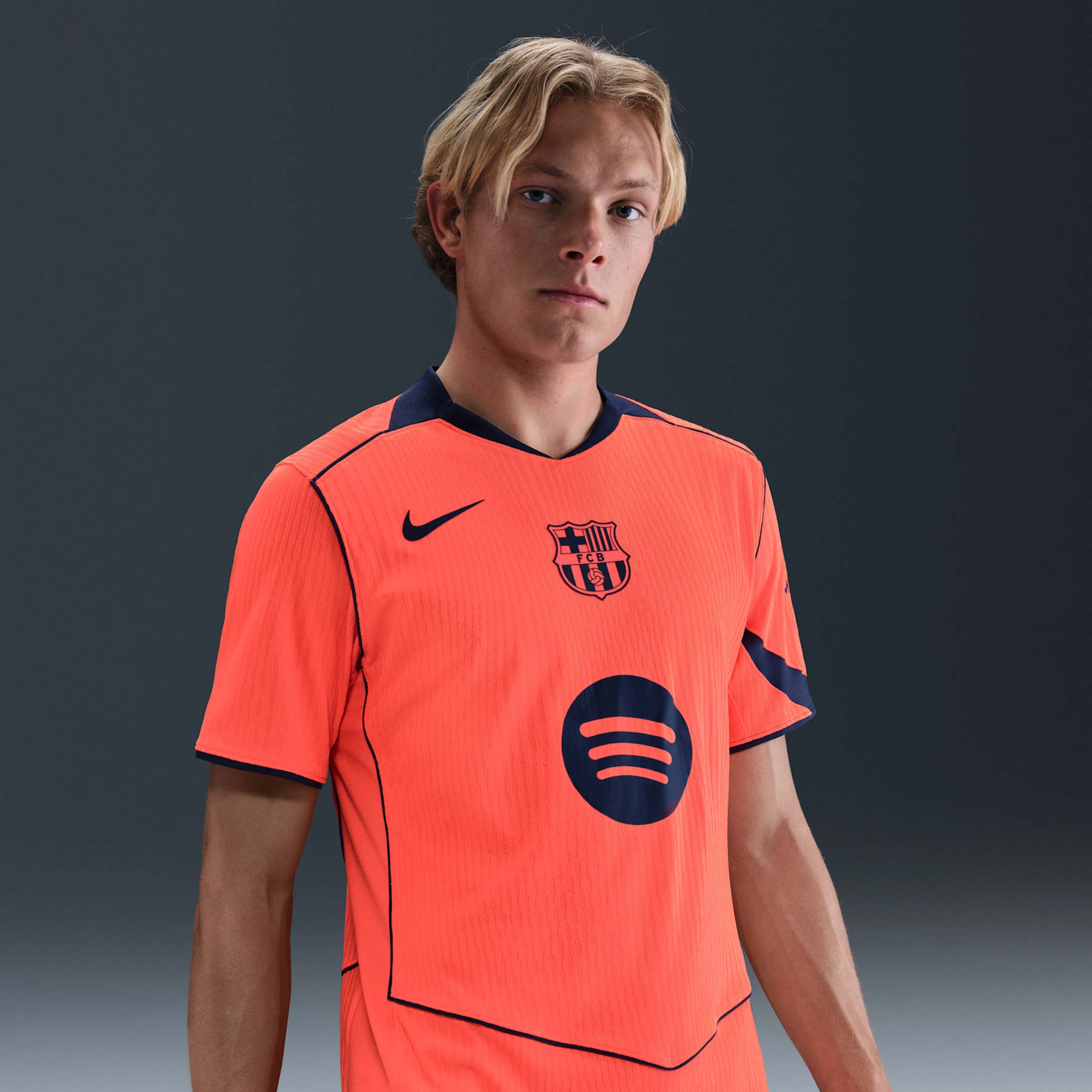 Camisa Barcelona Nike Total 90 III 2025/26 Jogador Masculina - Foto 1