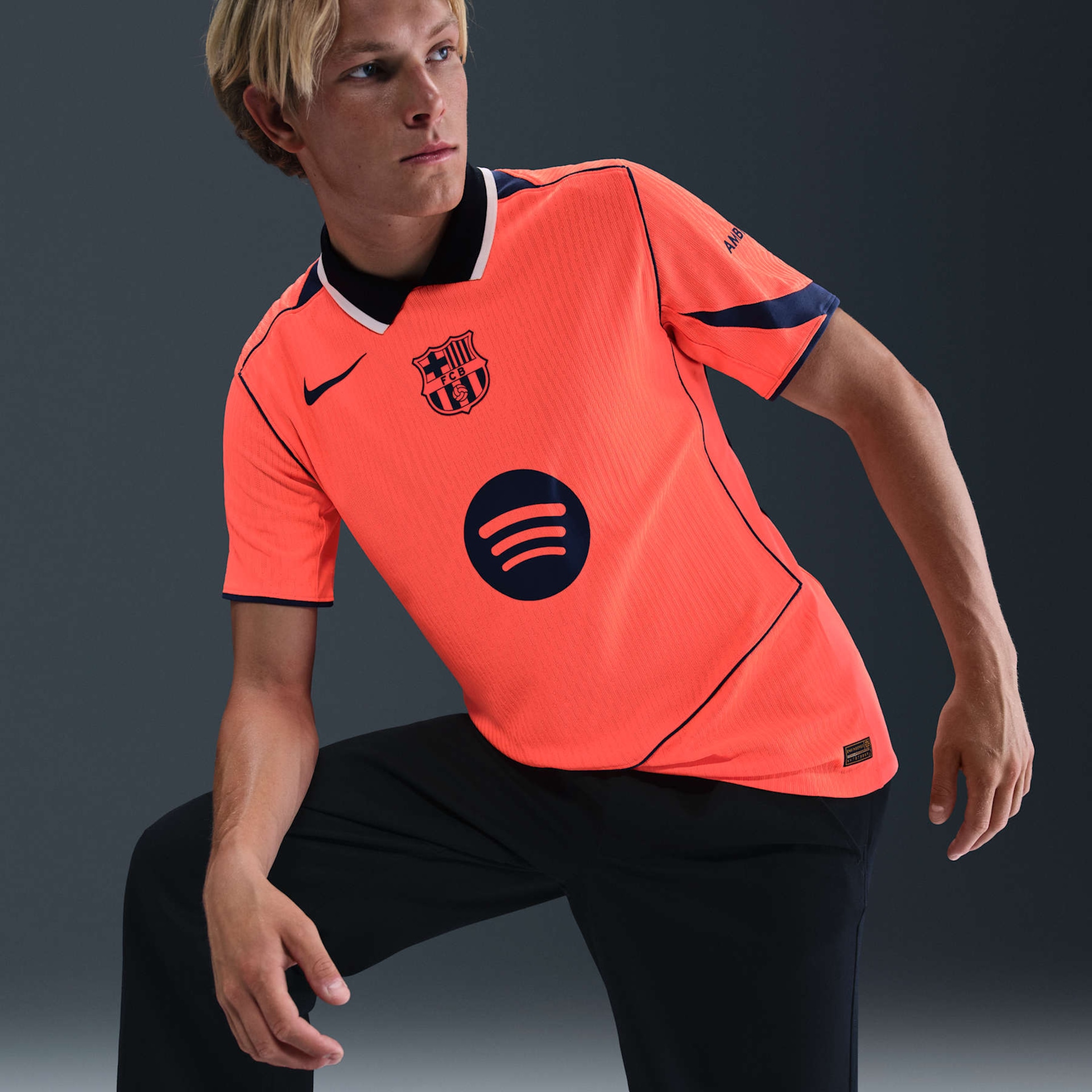 Camisa Barcelona Nike Total 90 III 2025/26 Jogador Masculina - Foto 3