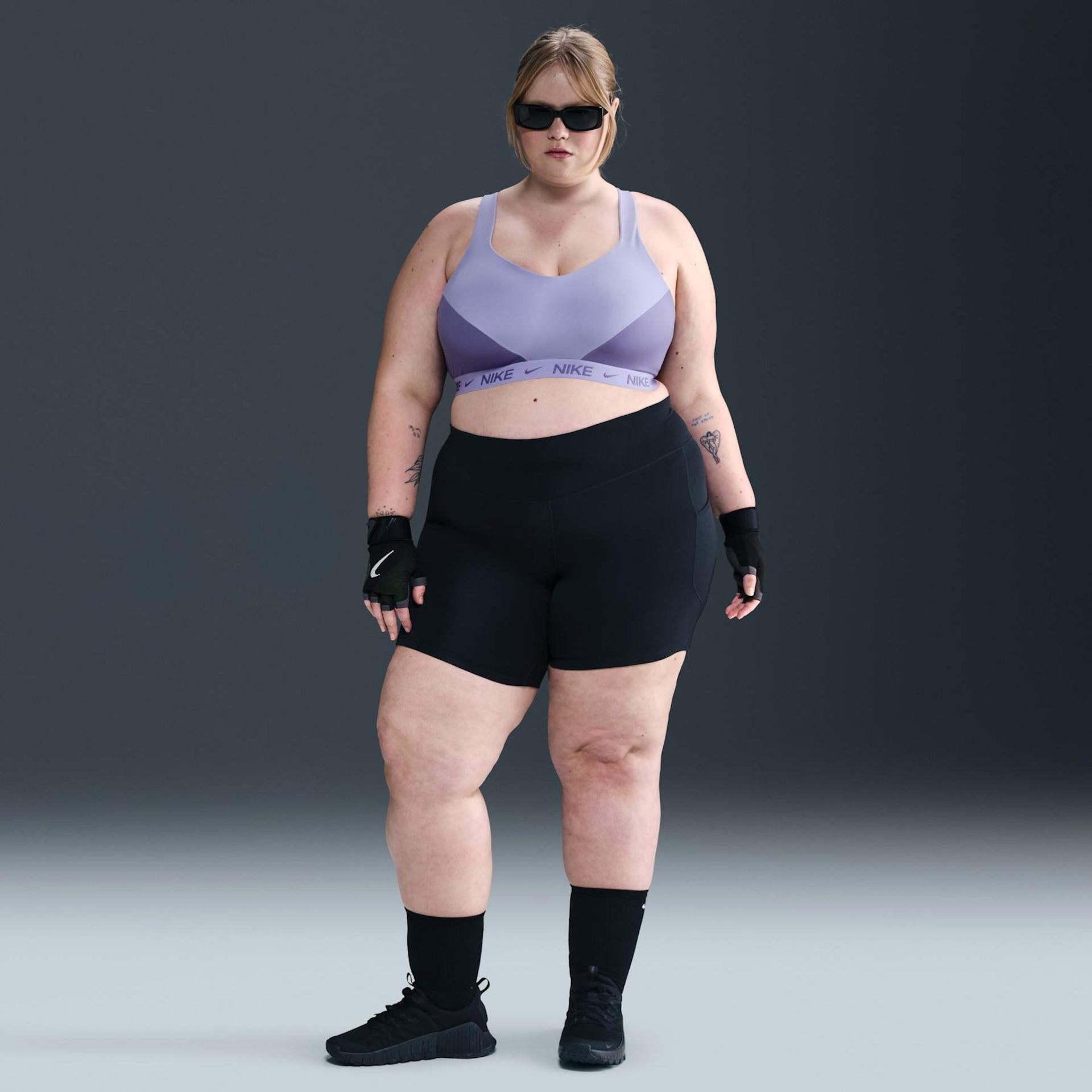 Plus Size - Top Nike Dri-FIT Indy Feminino - Foto 4