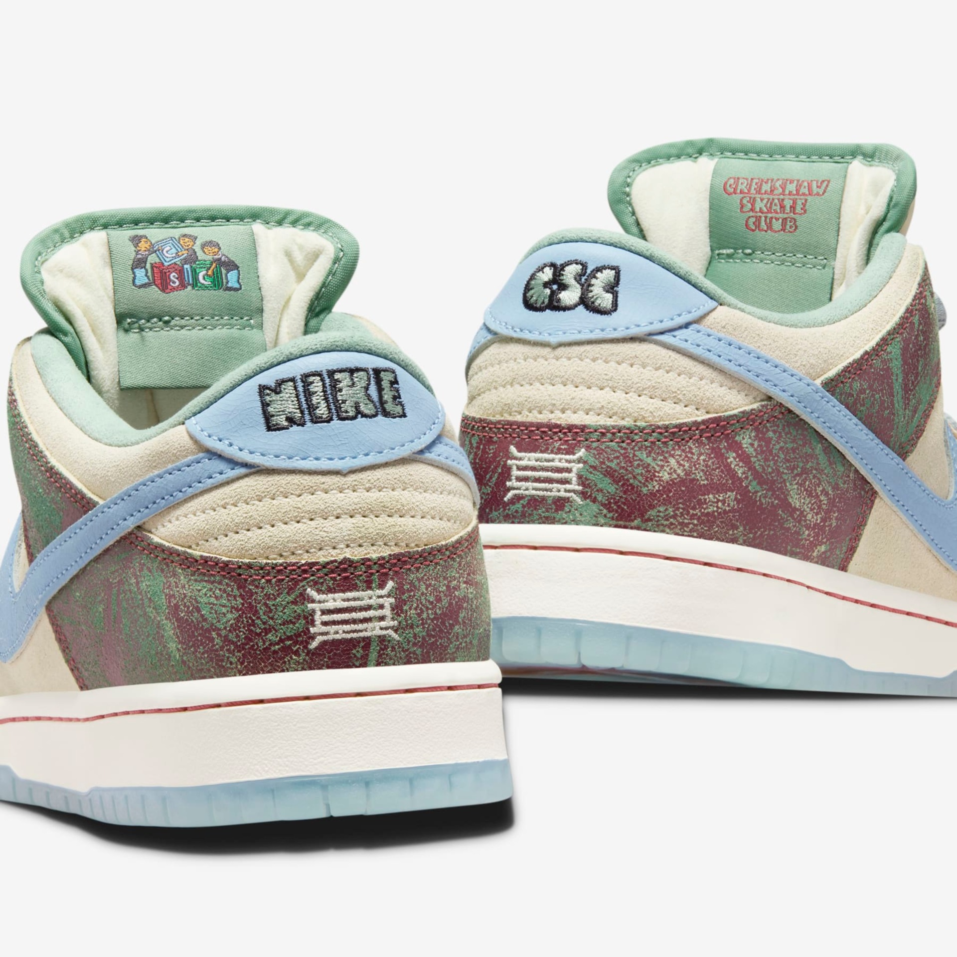 Tênis Nike SB Dunk Low x Crenshaw Skate Club Masculino - Foto 10