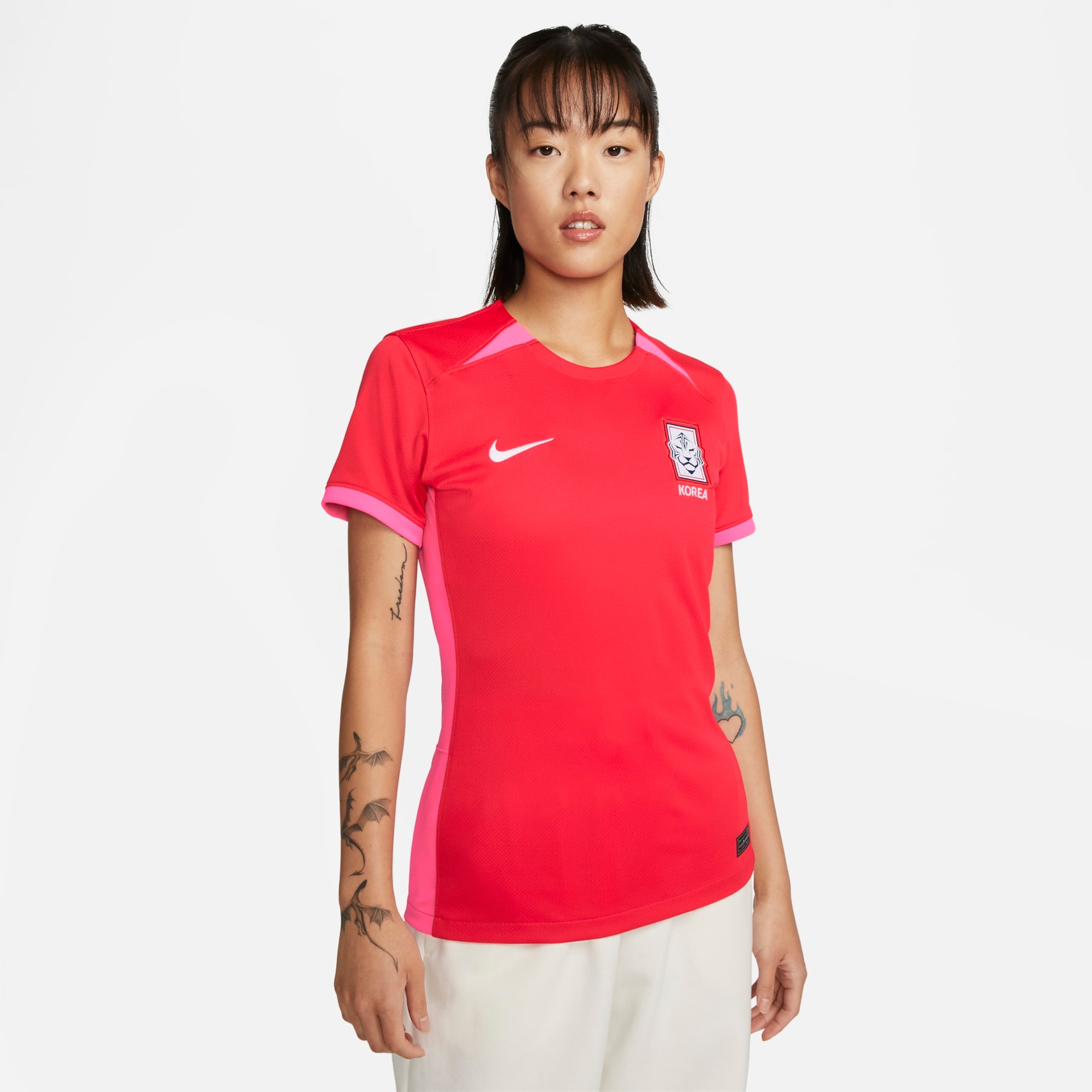 Camisa Nike Coreia I 2023/24 Torcedora Pro Feminina - Foto 1