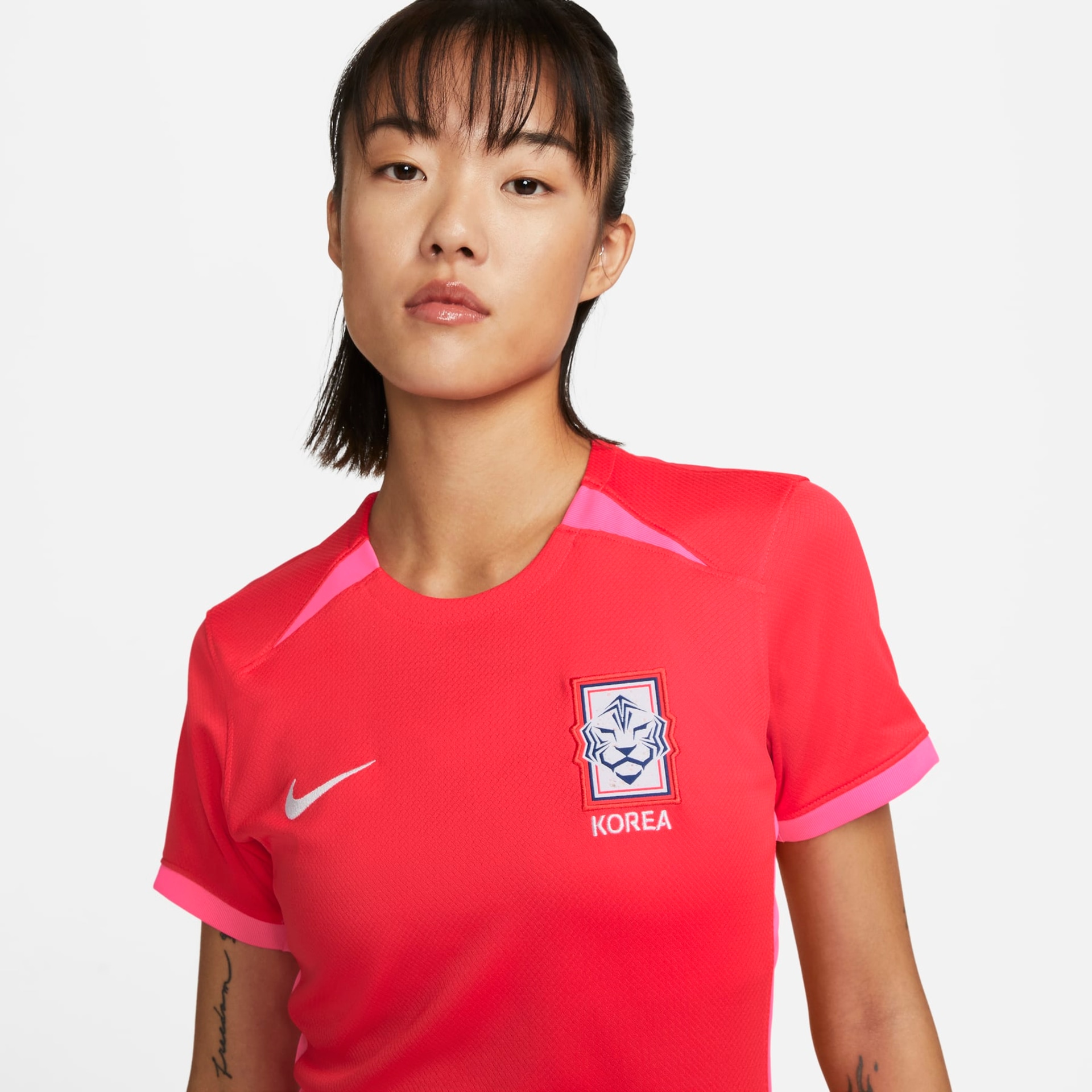 Camisa Nike Coreia I 2023/24 Torcedora Pro Feminina - Foto 3