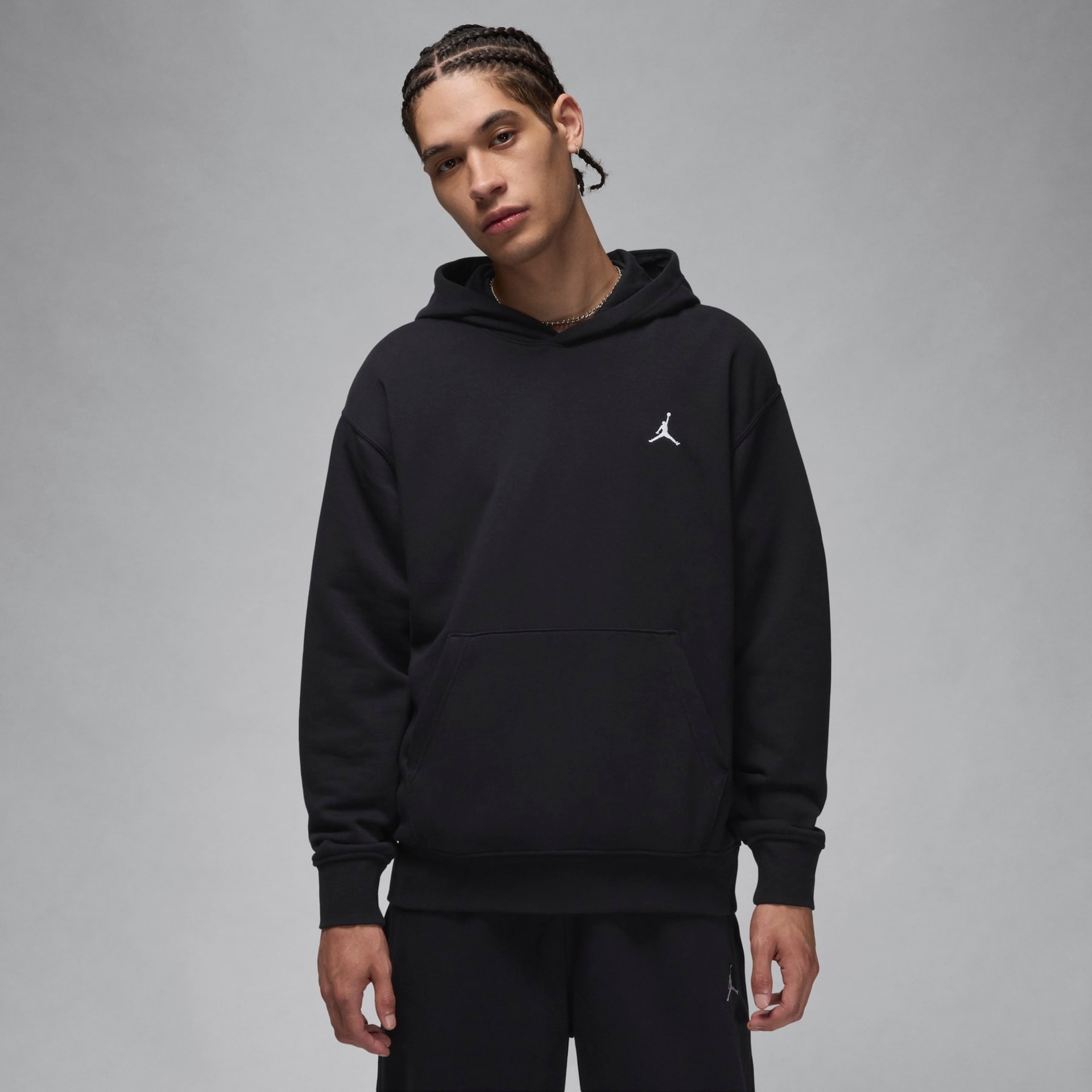 Blusão Jordan Brooklin Fleece Masculino - Foto 1