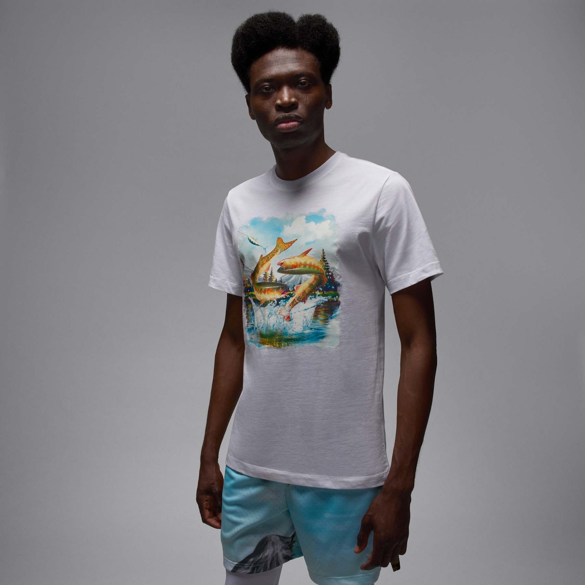 Camiseta Jordan Crew LD Masculina - Foto 1