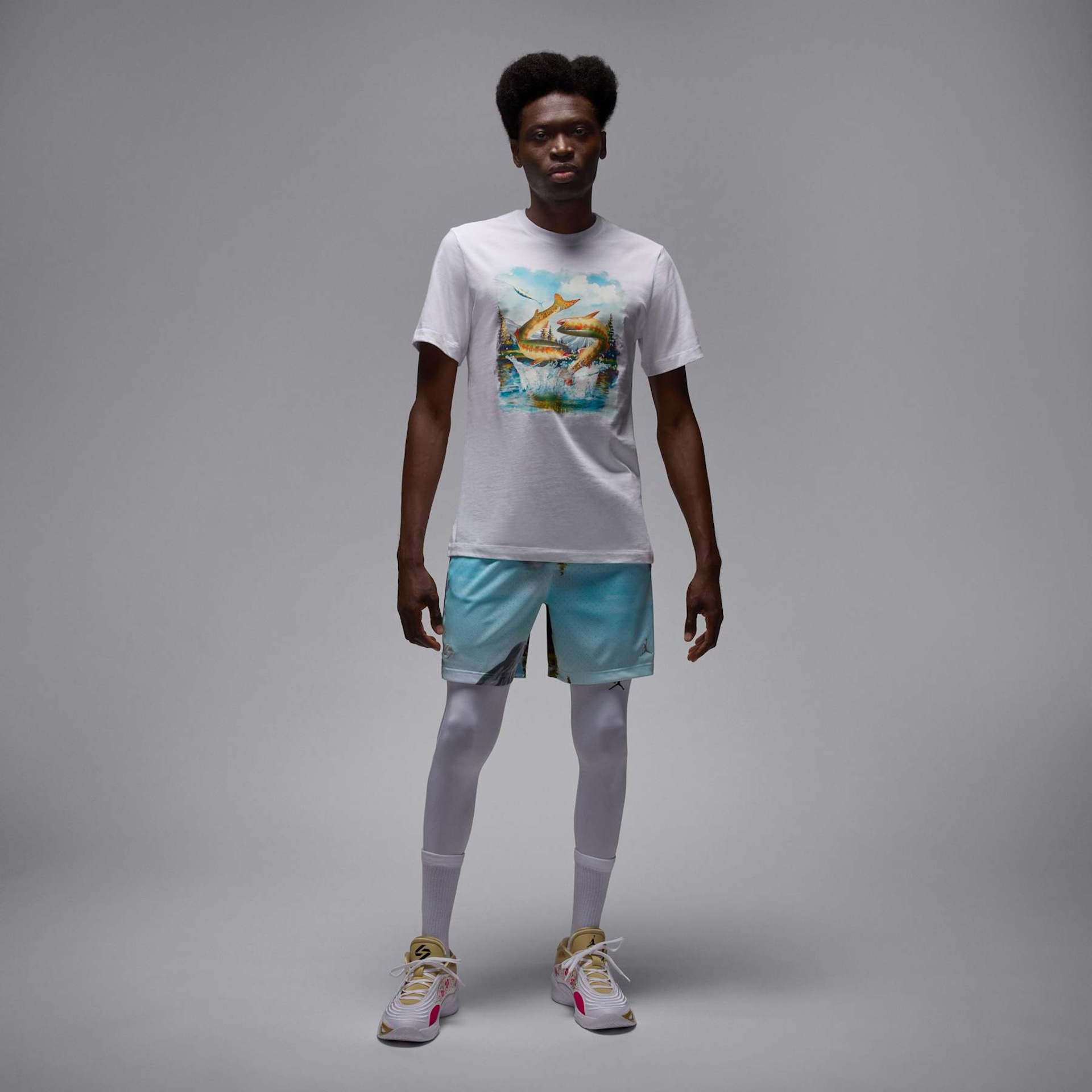 Camiseta Jordan Crew LD Masculina - Foto 6