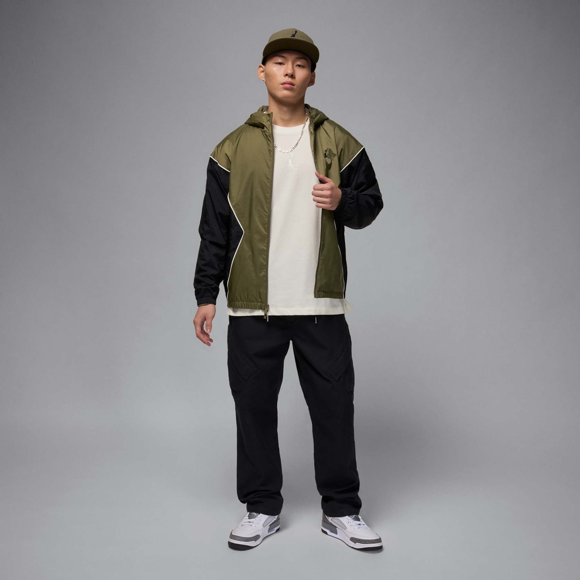 Camiseta Jordan Essential Crew Masculina - Foto 5