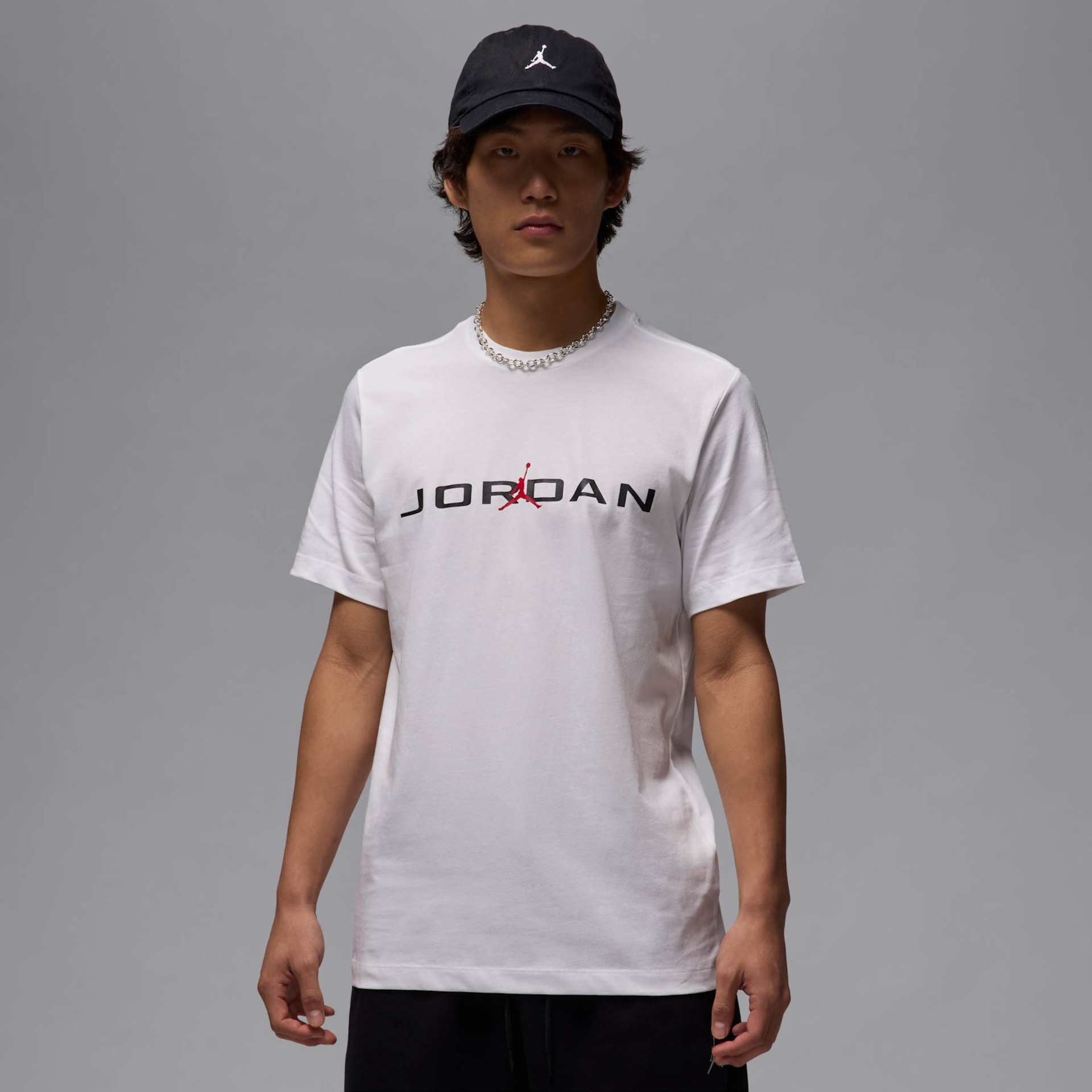 Camiseta Jordan Air Crew Masculina - Foto 1