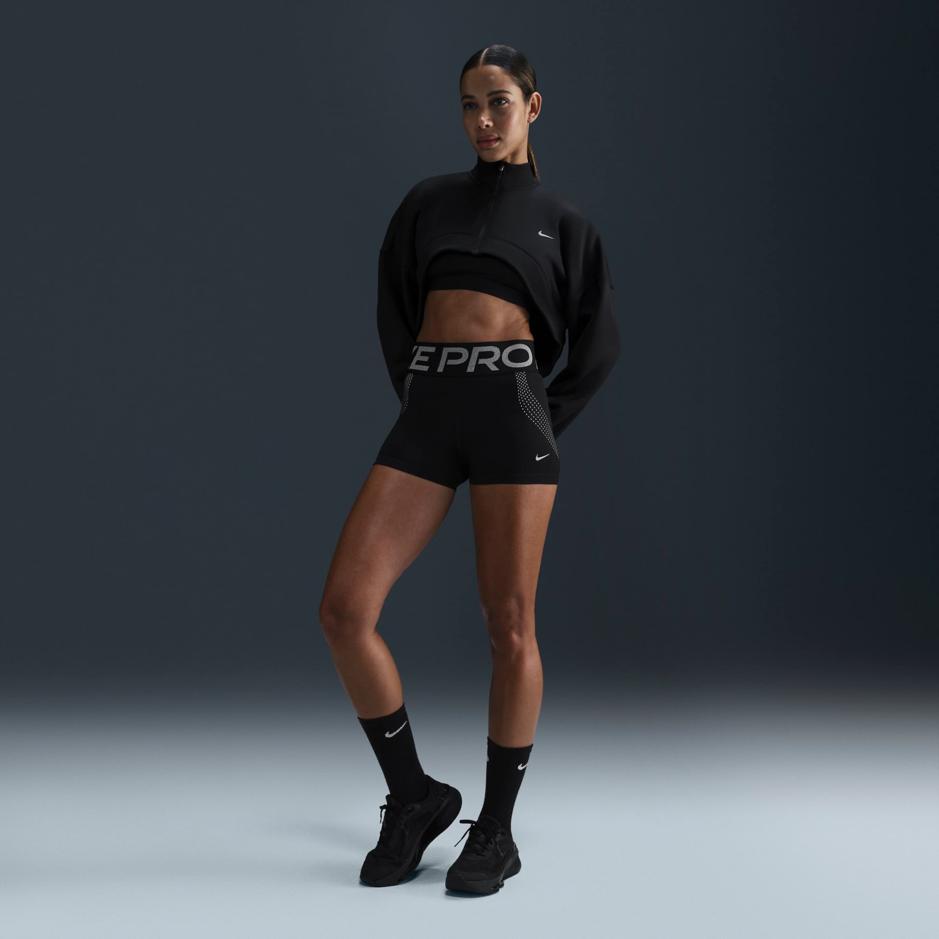 Shorts Nike Pro Dri-FIT Sculpt 3IN Feminino - Foto 1