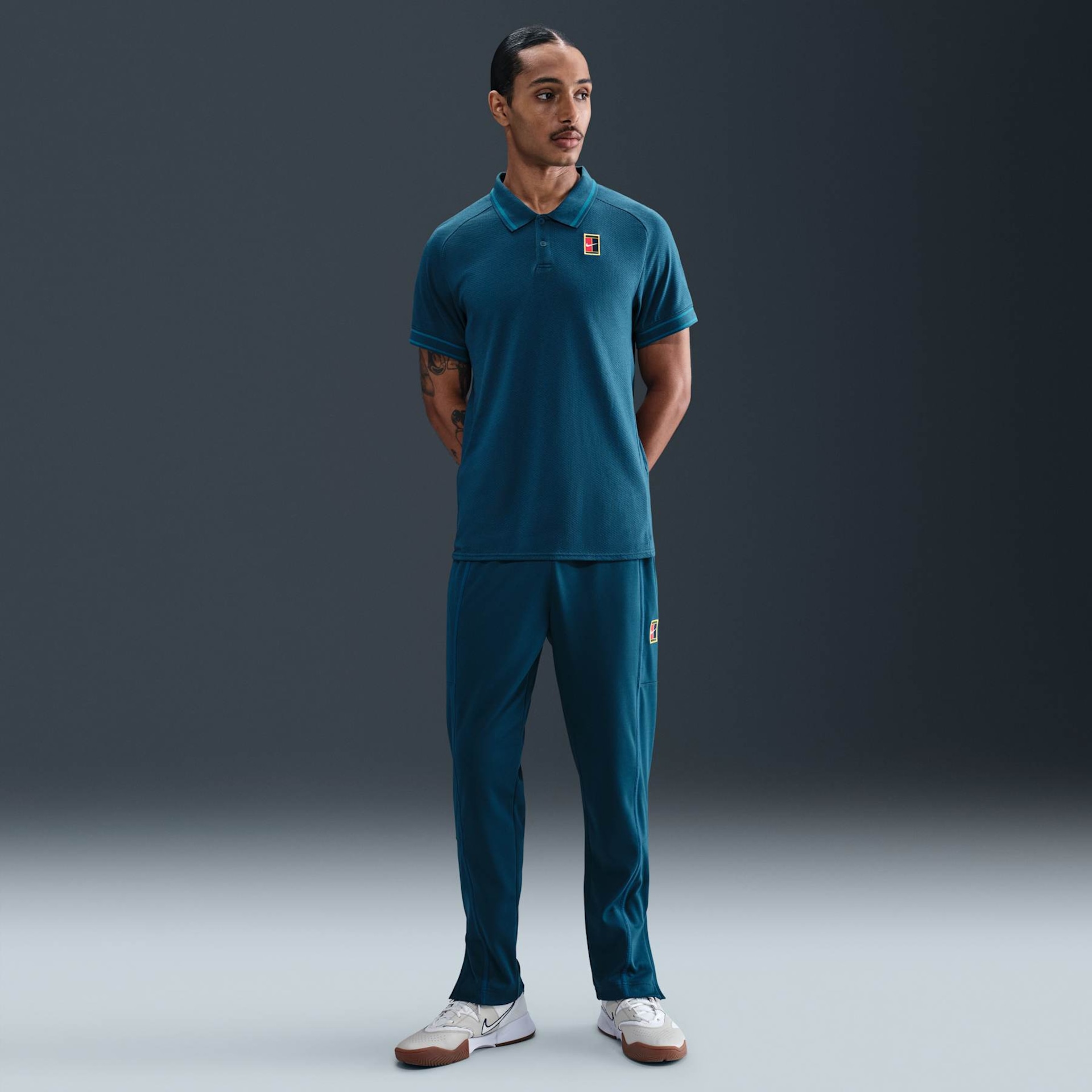 Camisa Polo Nike Court Heritage Masculina - Foto 4