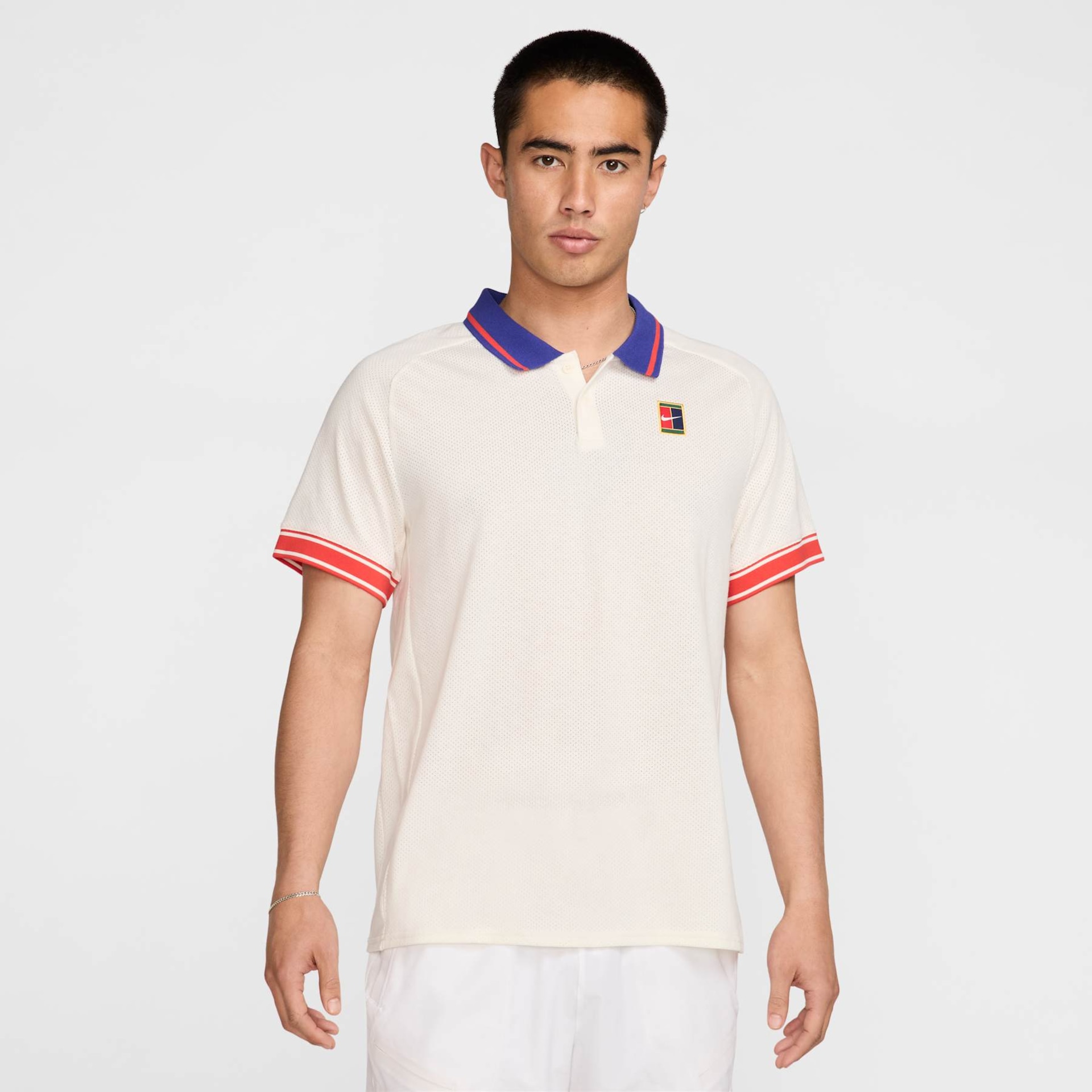 Camisa Polo Nike Court Heritage Masculina - Foto 1