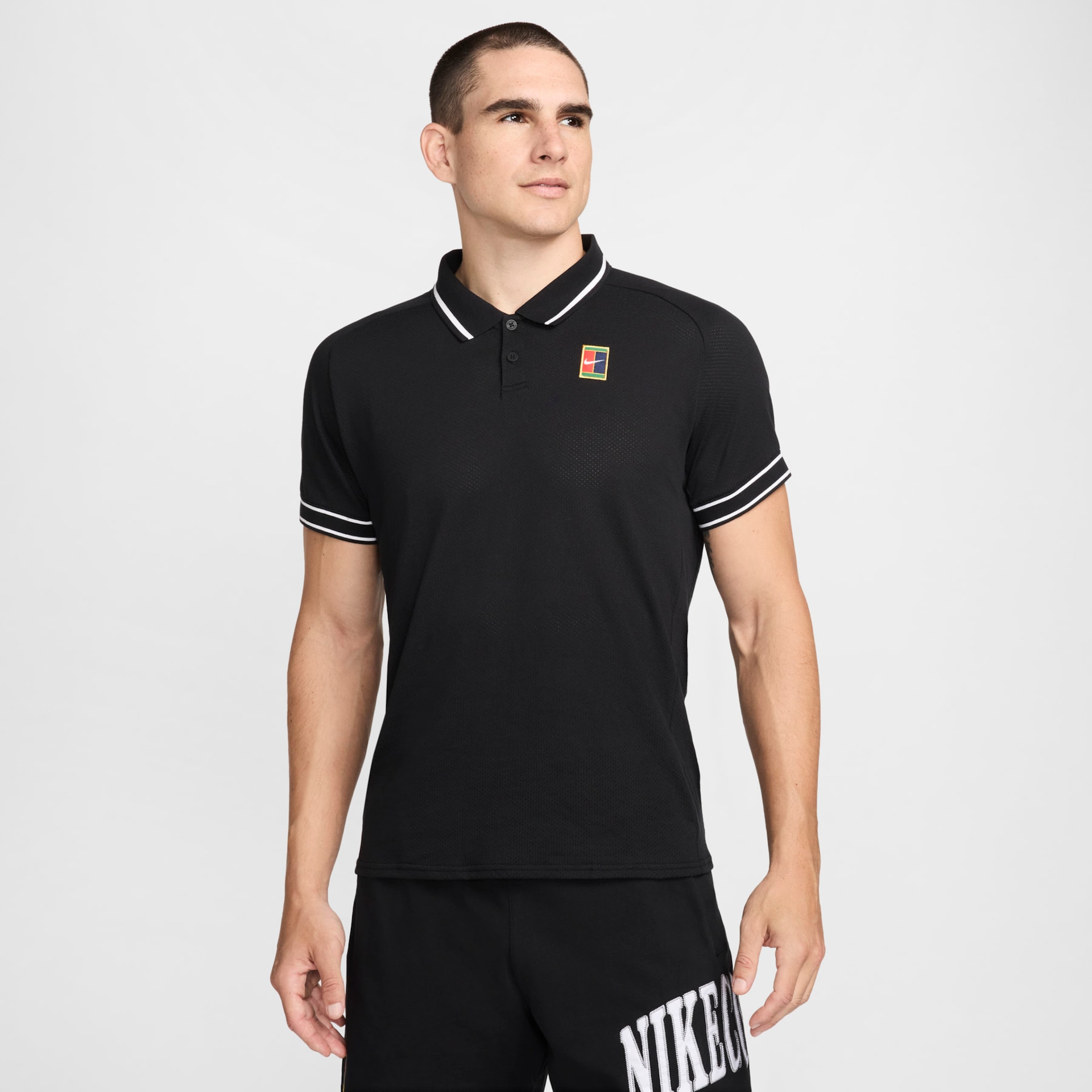 Camisa Polo Nike Court Heritage Masculina - Foto 1