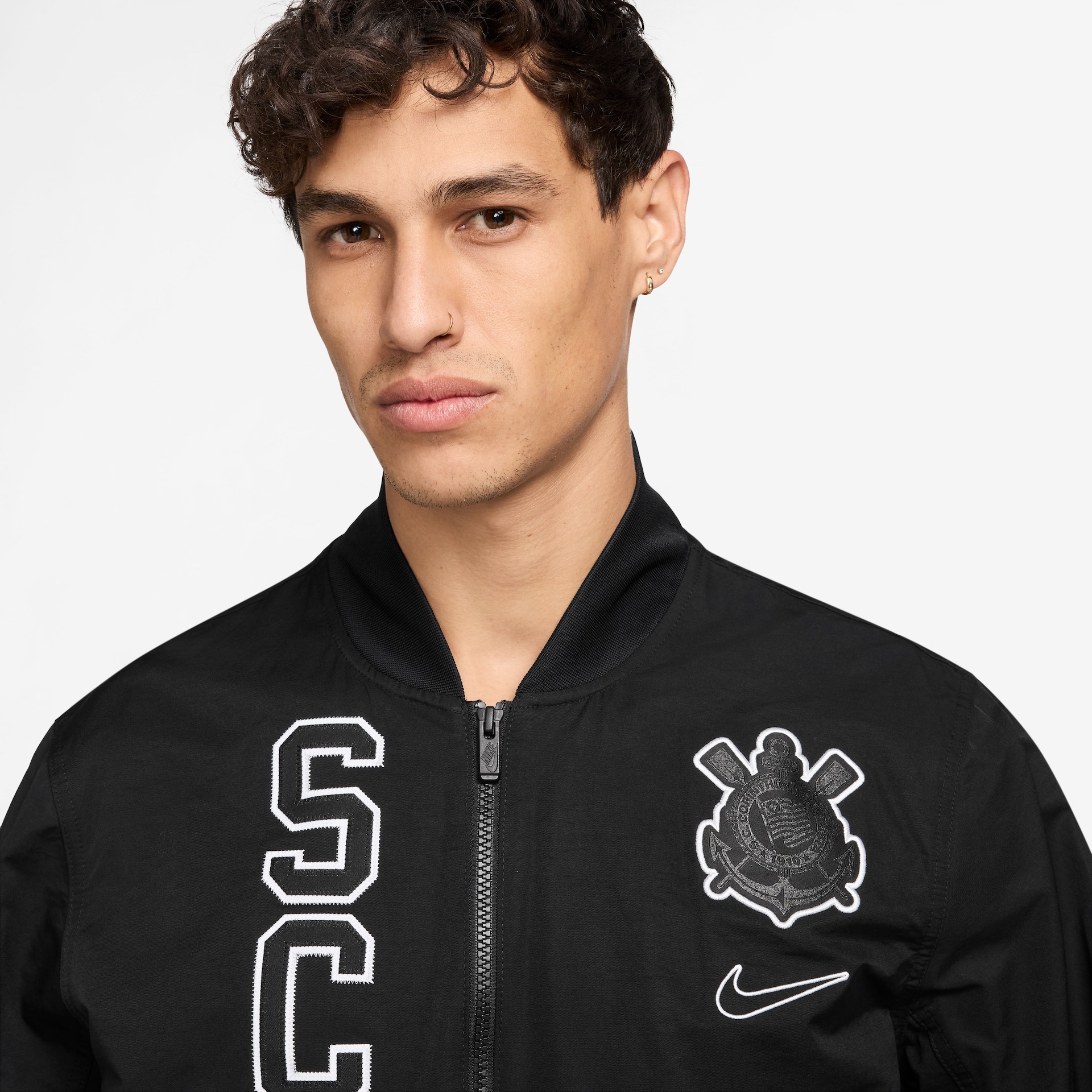 Jaqueta Nike Sportswear Corinthians Masculina - Foto 3