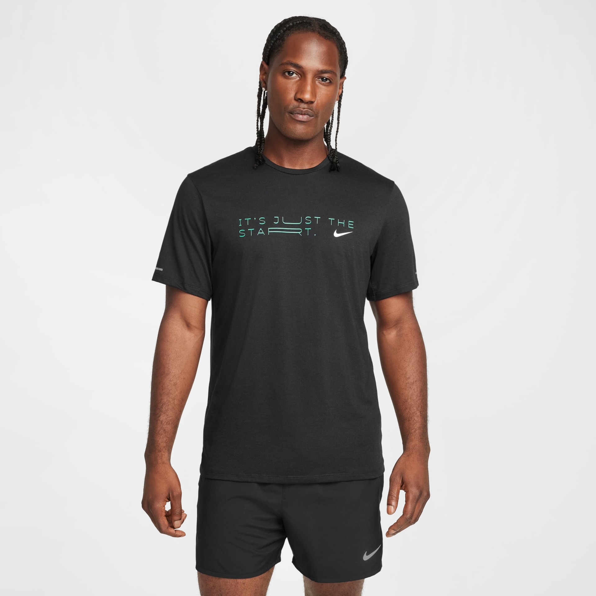 Camiseta Nike Dri-FIT Rise365 Masculina - Foto 1