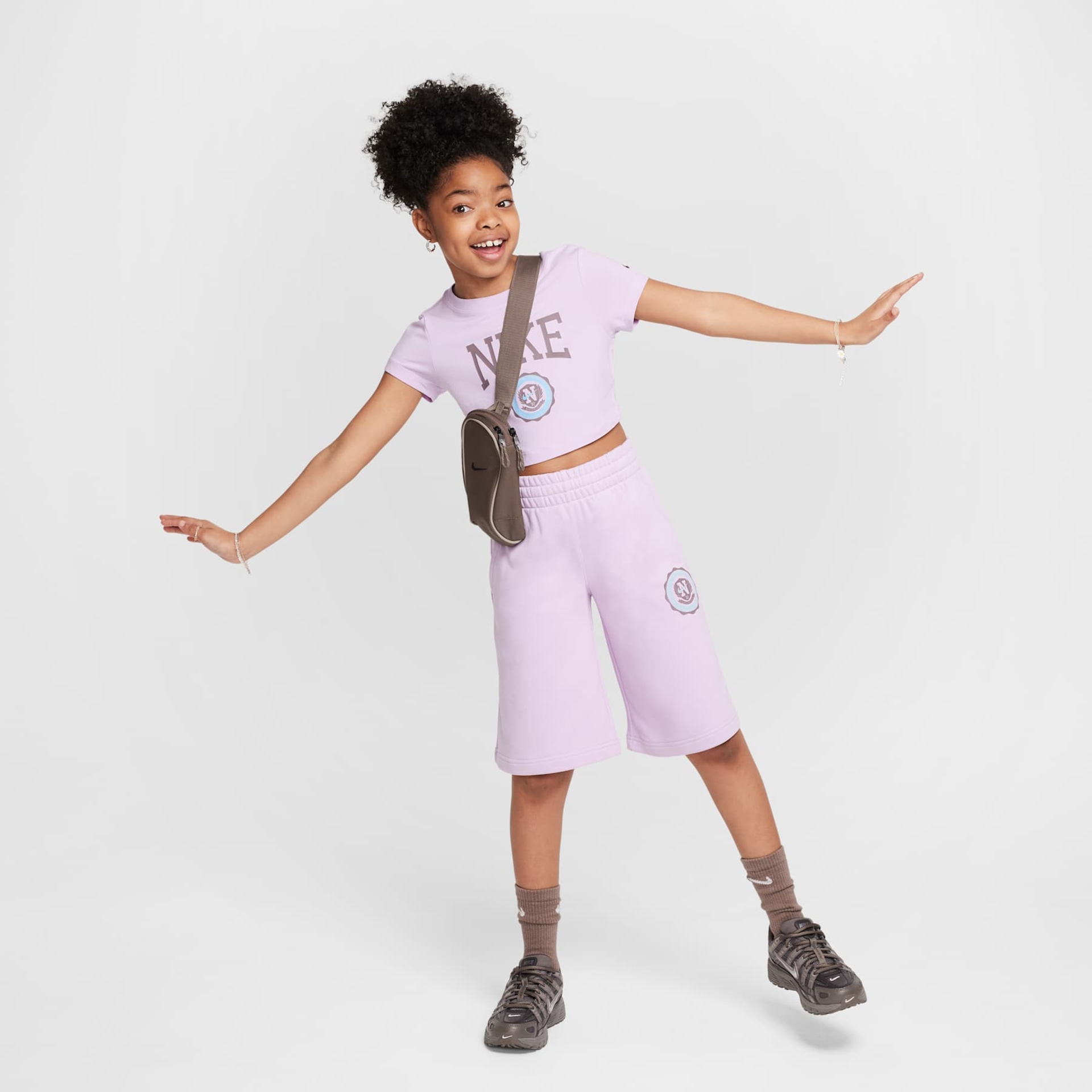 Shorts Nike Sportswear GX Star Infantil - Foto 8