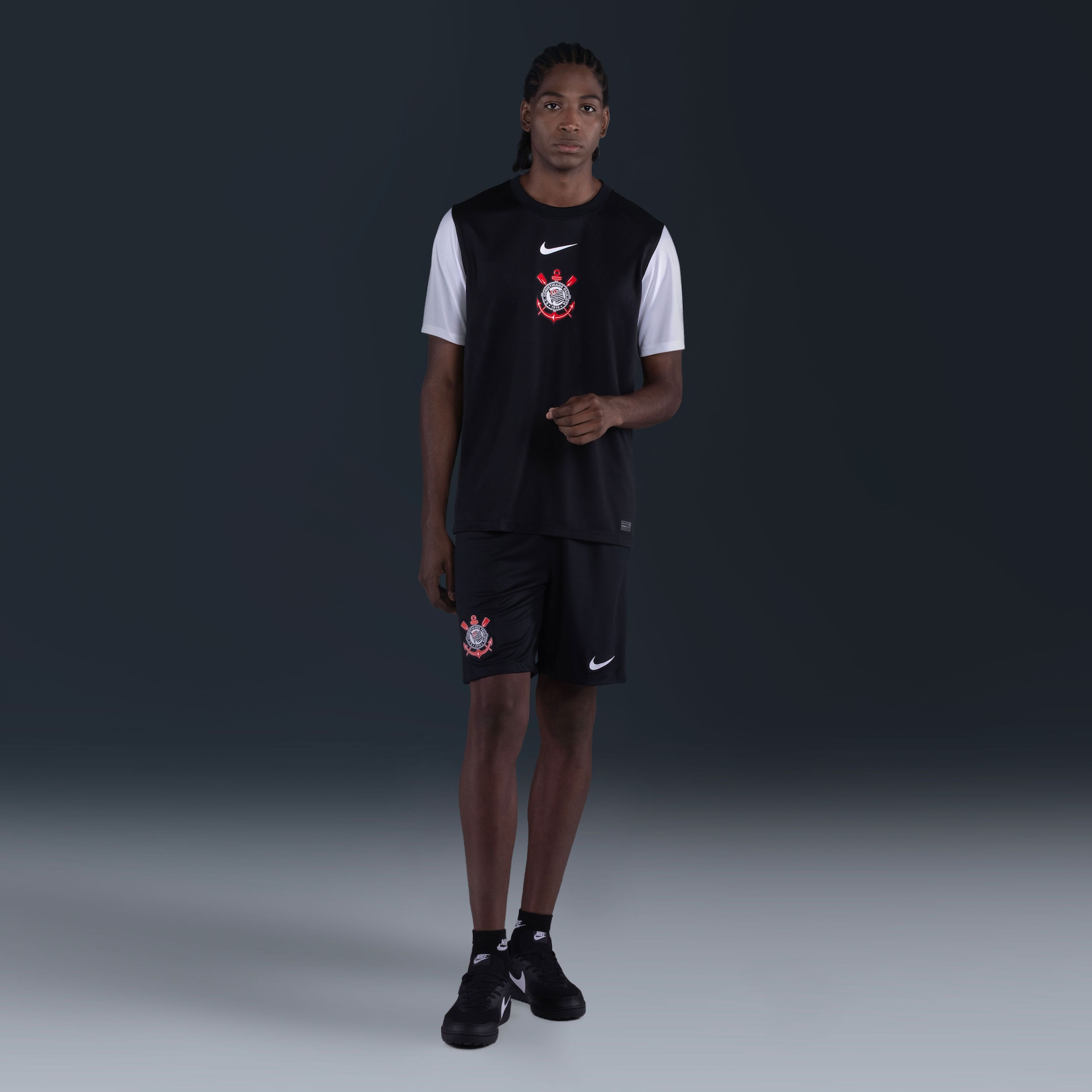 Shorts Nike Corinthians I 2025/26 Masculino - Foto 1