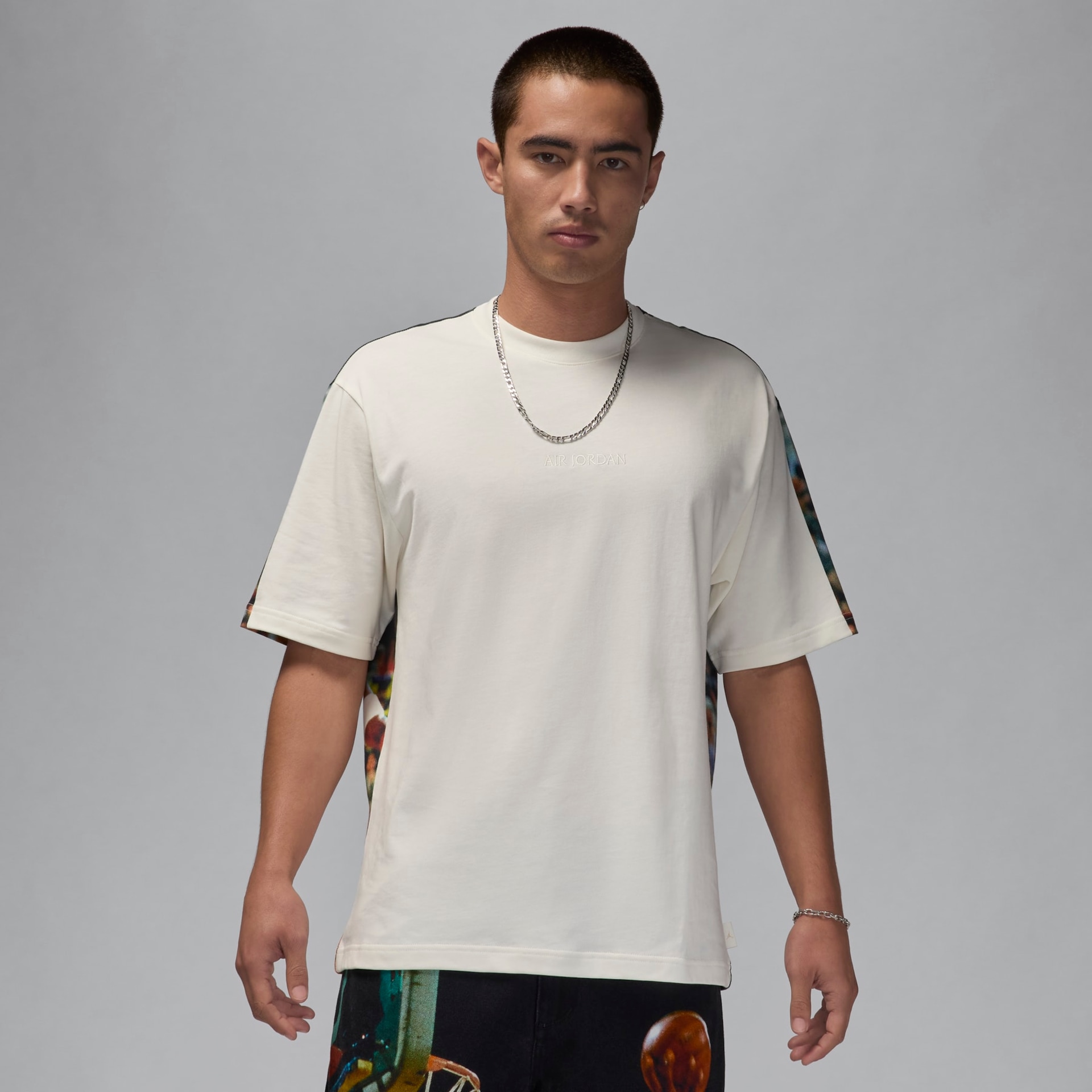 Camiseta Jordan Crew85 Masculina - Foto 1