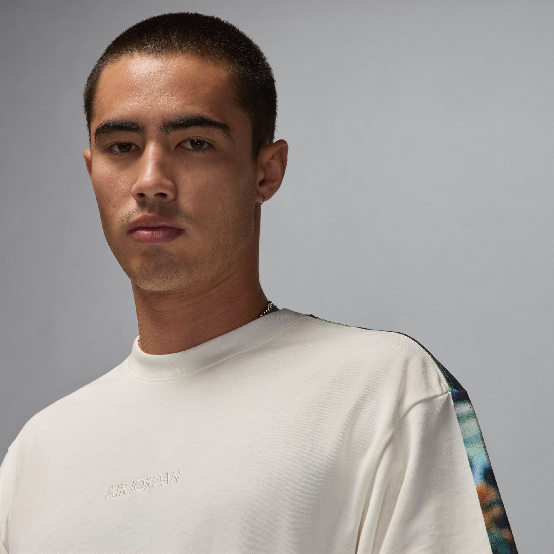 Camiseta Jordan Crew85 Masculina - Foto 3