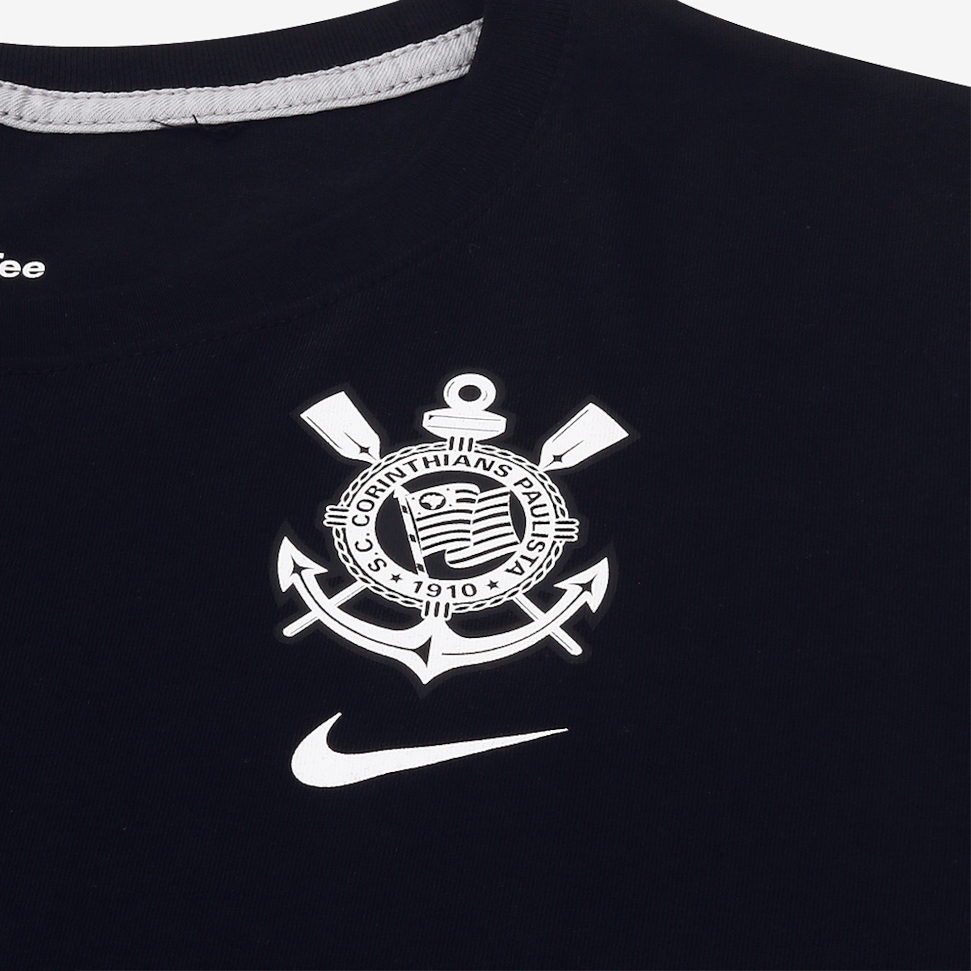Camiseta Nike Corinthians Crest Feminina - Foto 3