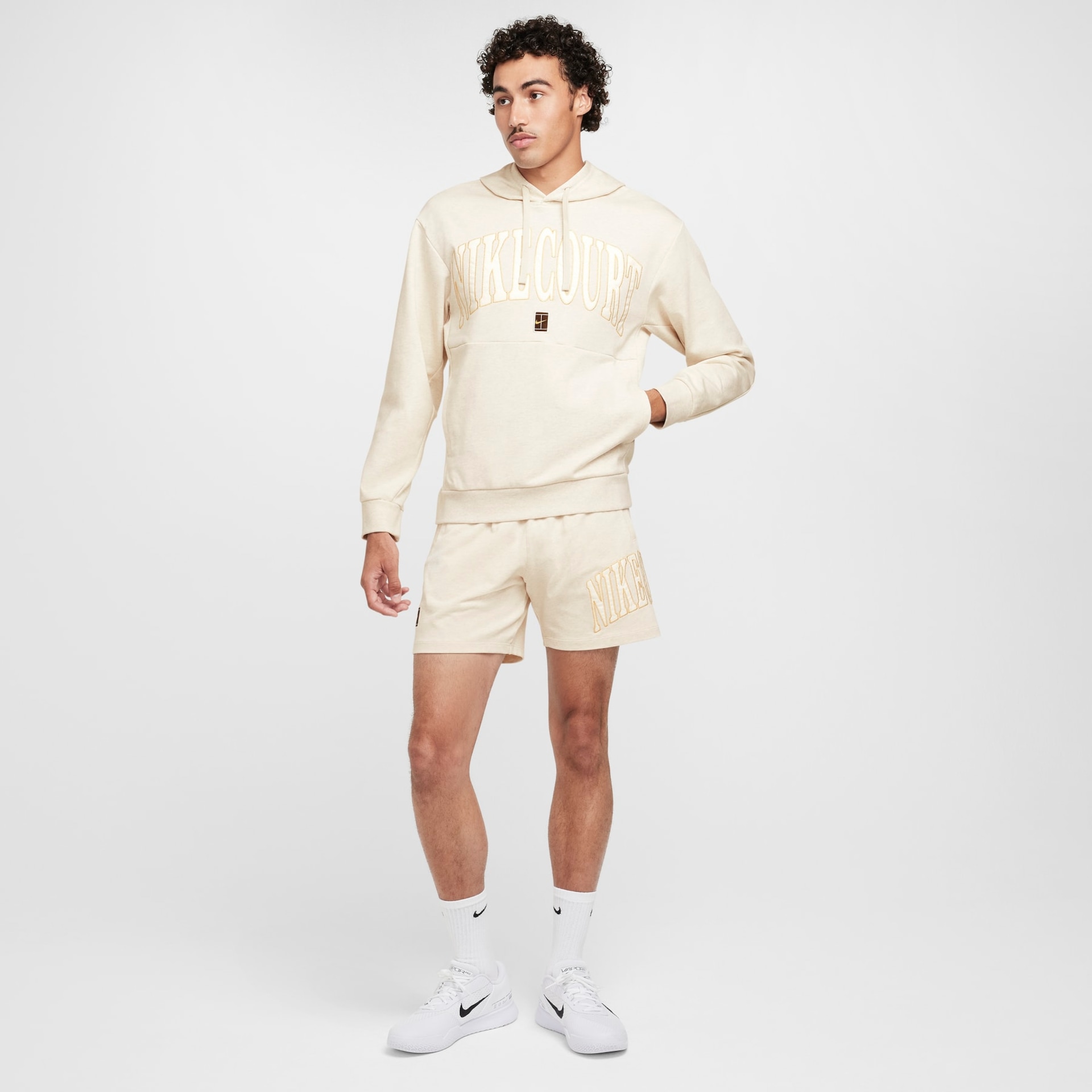 Blusão NikeCourt Fleece Heritage Masculino - Foto 7