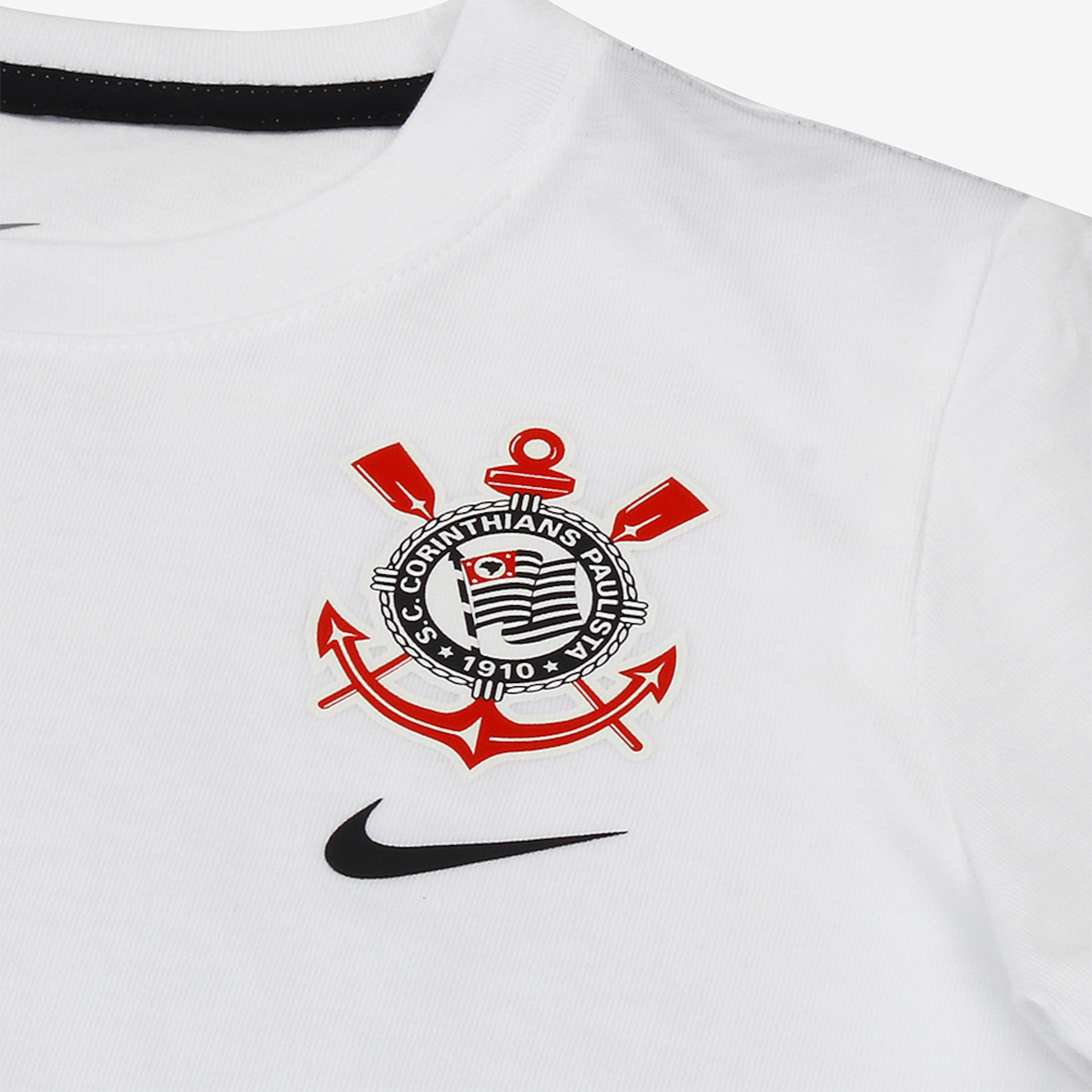 Camiseta Nike Corinthians Crest Infantil - Foto 3