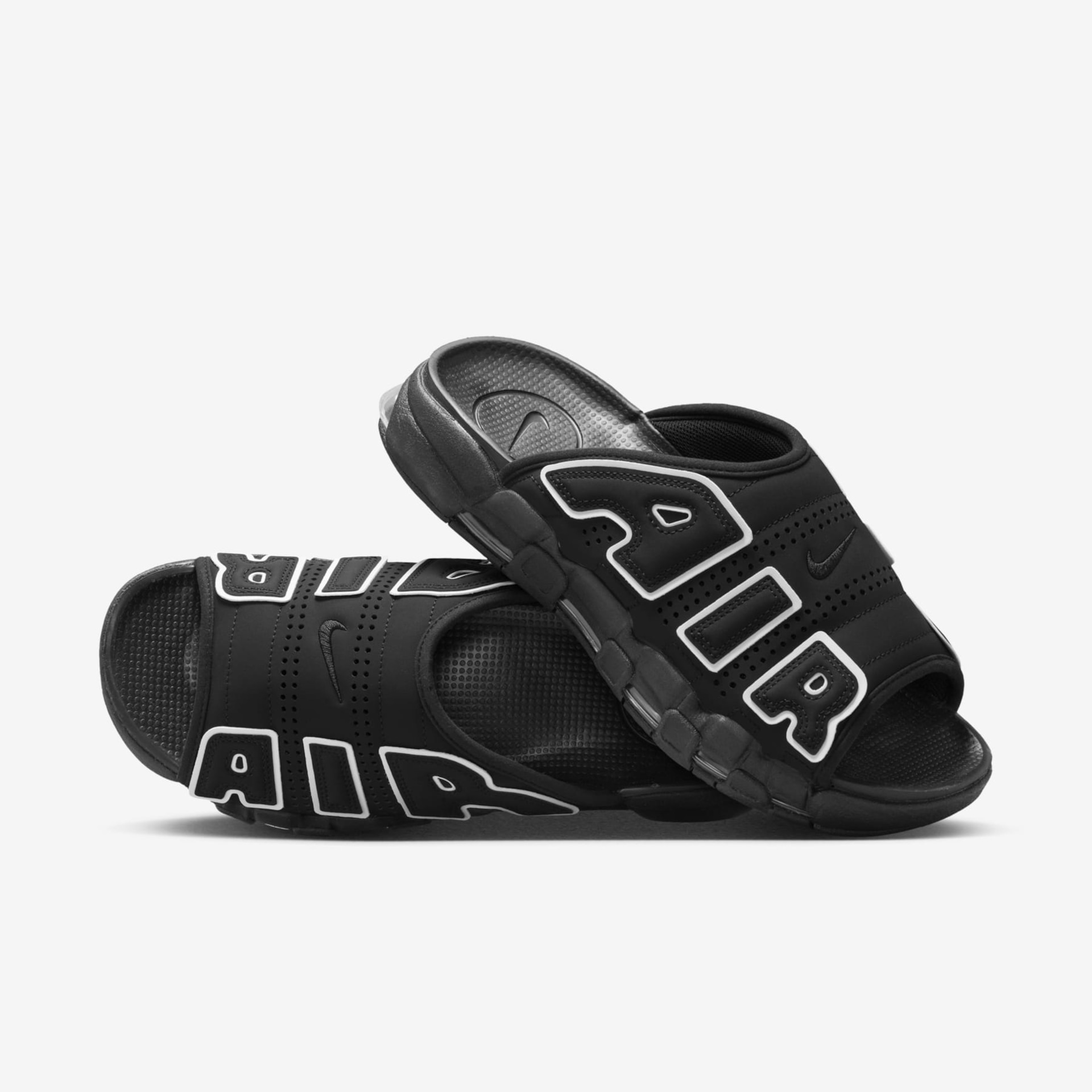 Chinelo Nike Air More Uptempo Slide Masculino - Foto 1