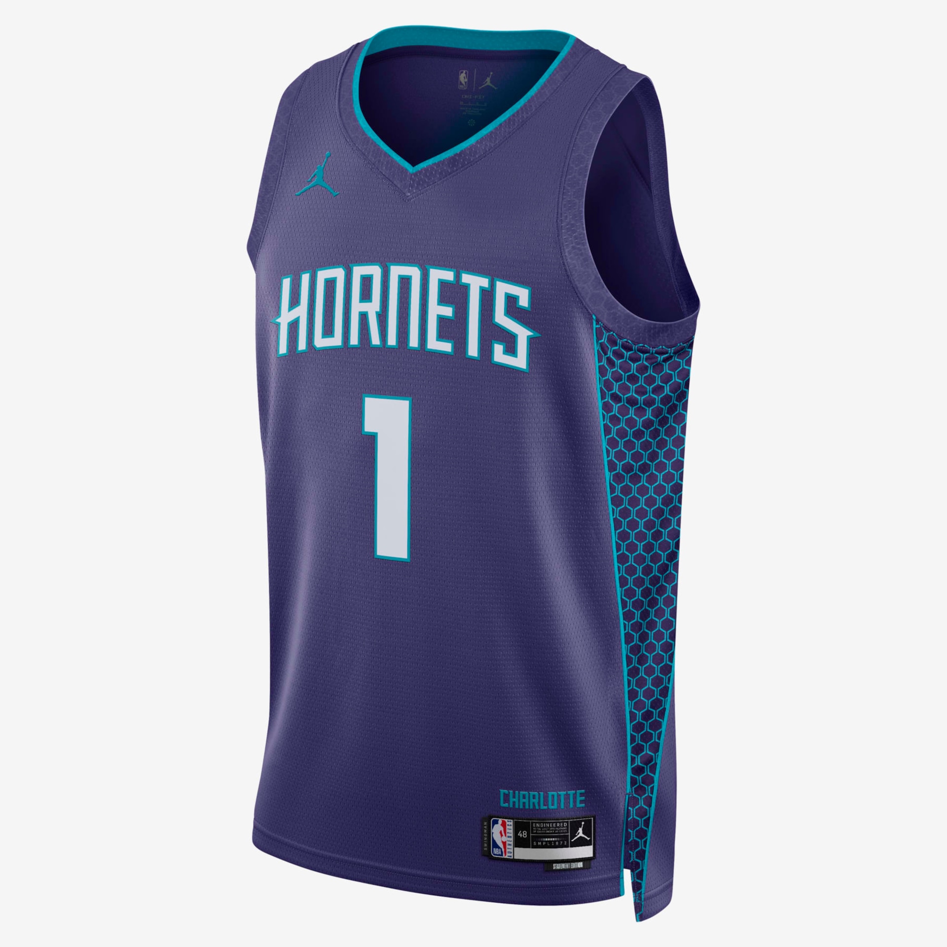 Imagem principal de Regata Nike NBA Charlotte Hornets Statement Edition 2024/25 Masculina