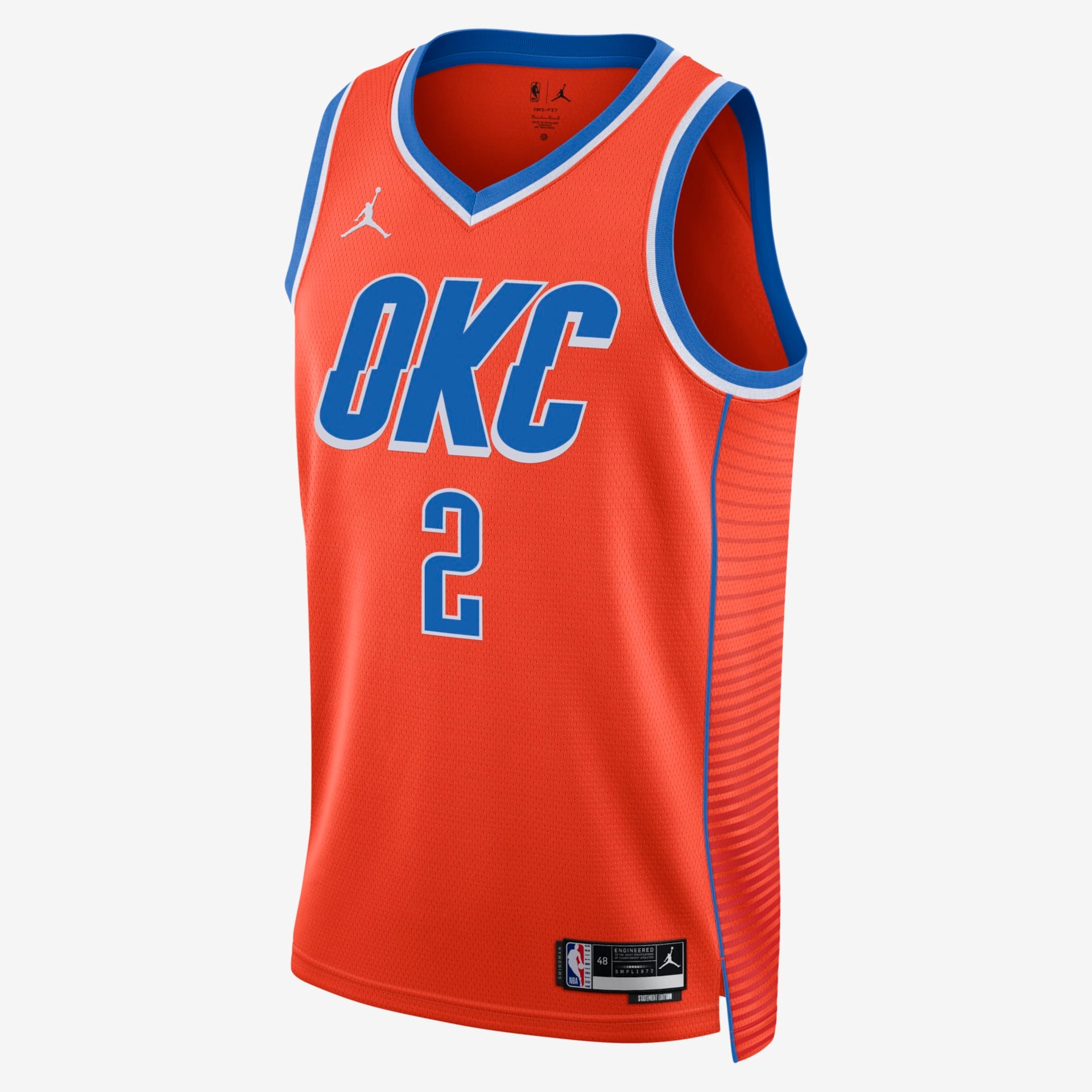 Imagem principal de Regata Nike NBA Shai Gilgeous-Alexander Oklahoma City Thunder Statement Edition Masculina