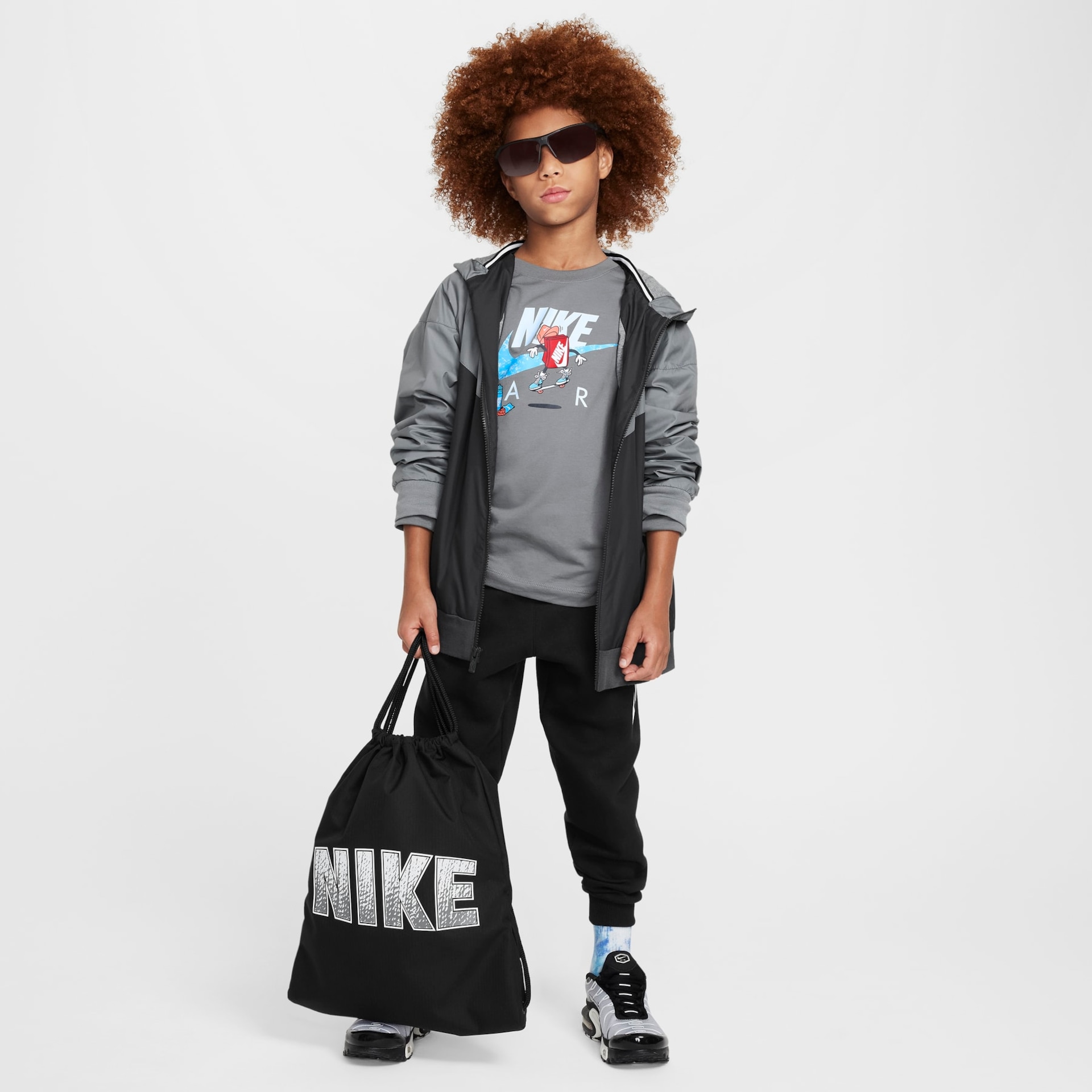 Sacola Nike Drawstring Infantil - Foto 7