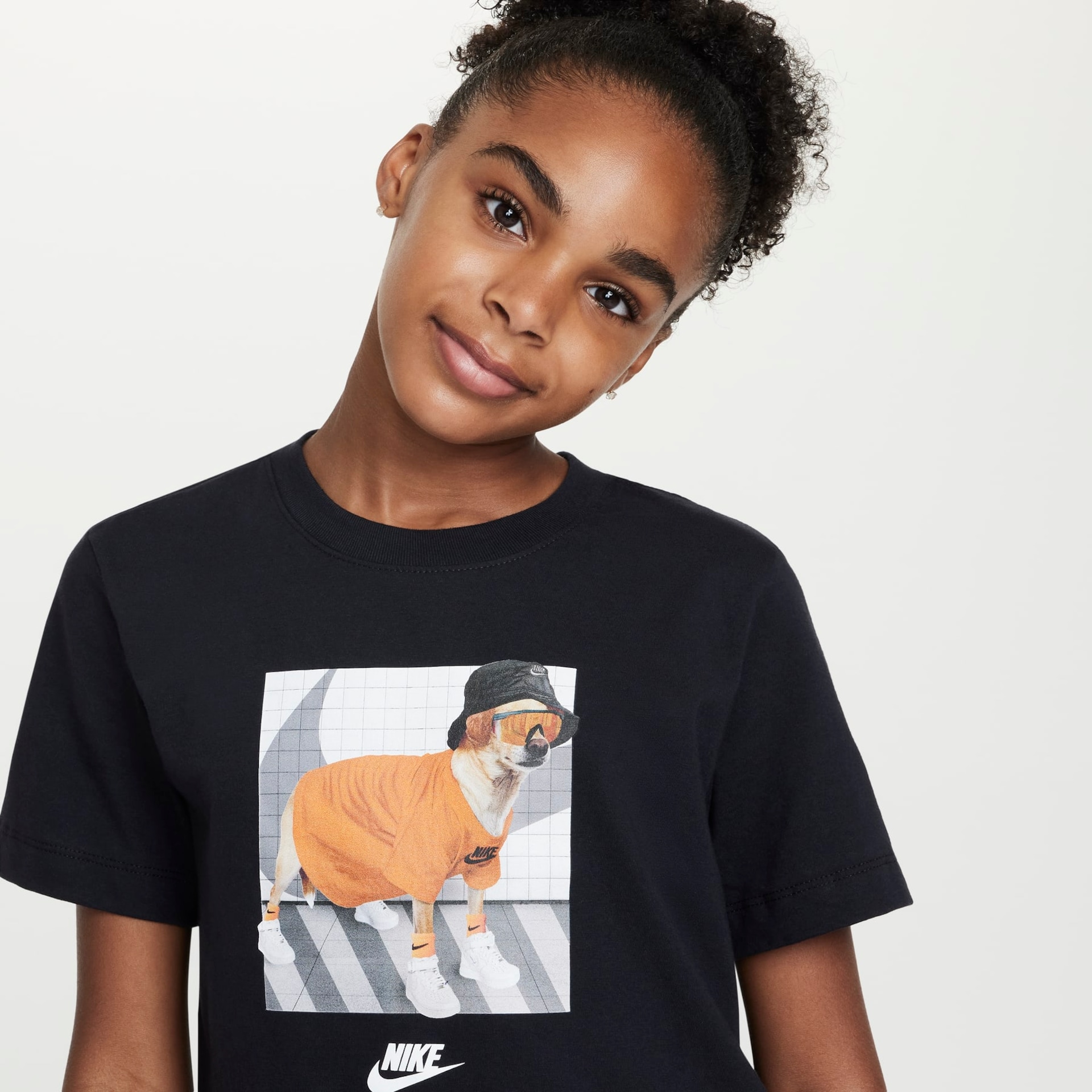 Camiseta Nike Sportswear Adapt Infantil - Foto 3