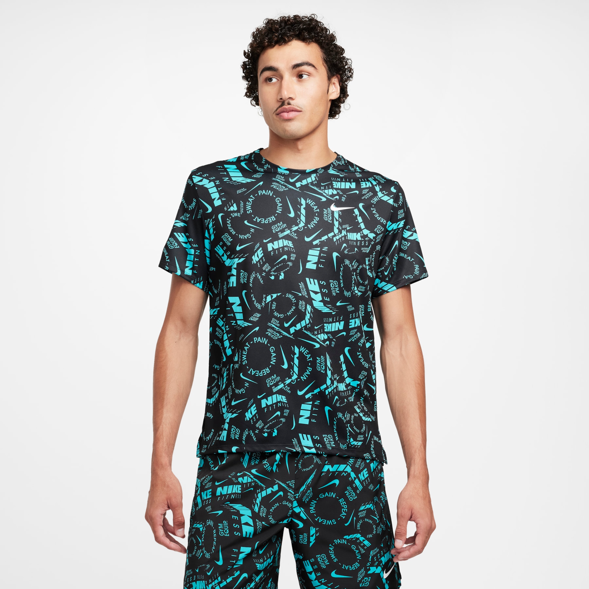 Camiseta Nike Dri-FIT Miller Masculina - Foto 1
