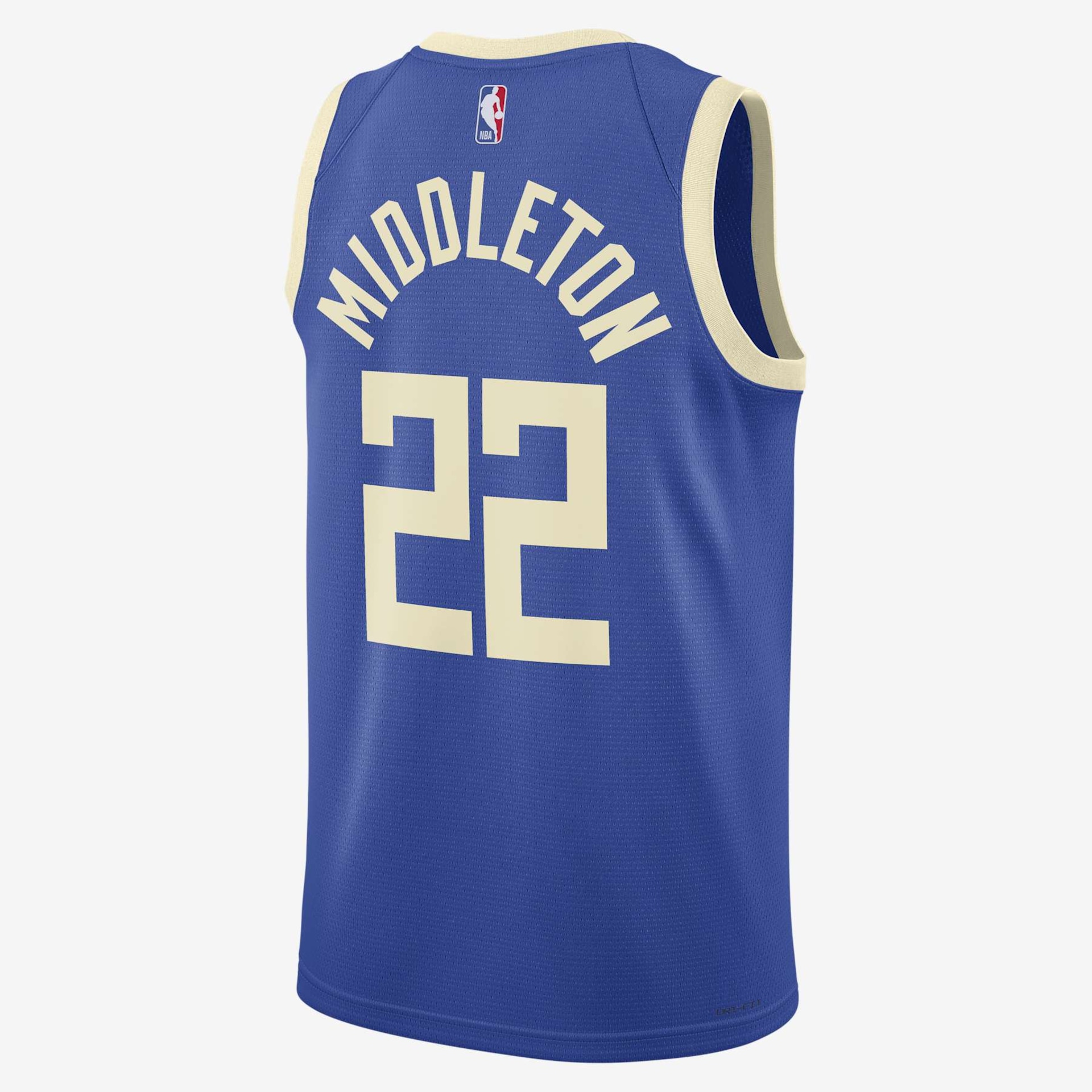 Regata Nike Khris Middleton Milwaukee Bucks City Edition 2024/25 Masculina - Foto 2