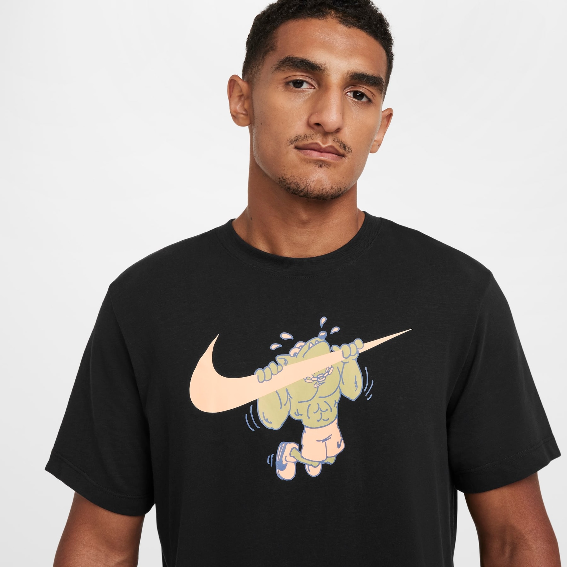Camiseta Nike Dri-FIT Slub Anime Masculina - Foto 3