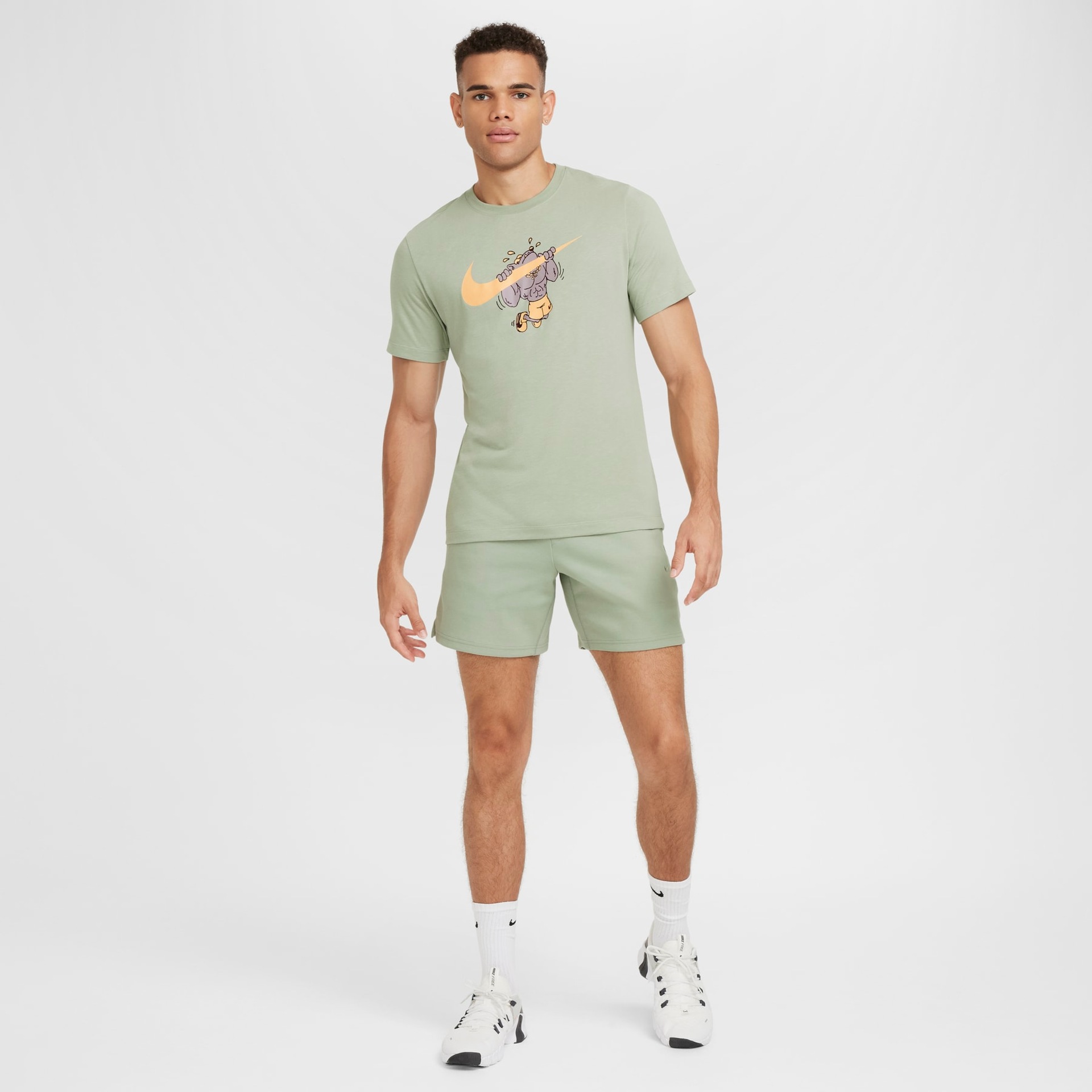 Camiseta Nike Dri-FIT Slub Anime Masculina - Foto 4