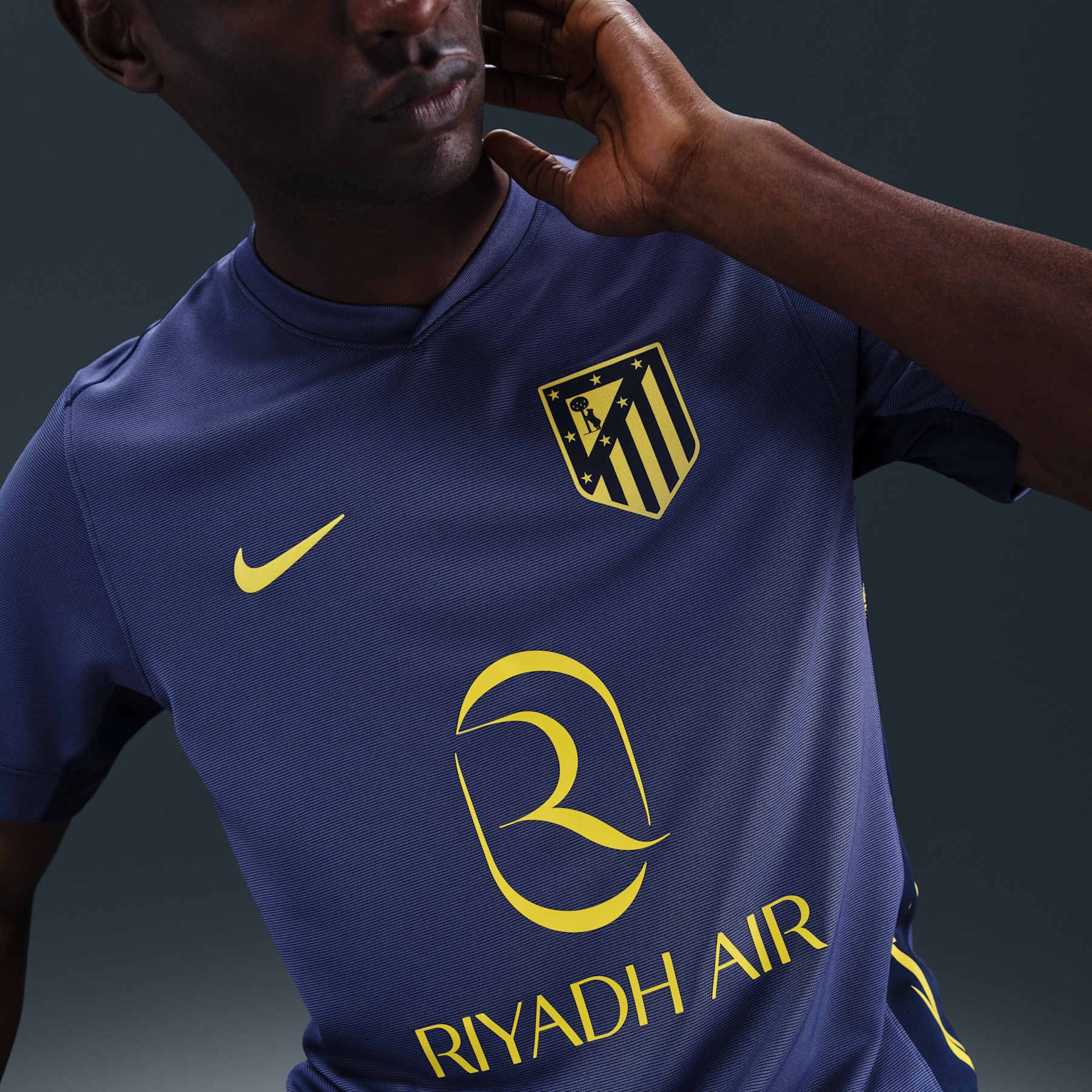 Camisa Nike Atlético de Madrid II 2025/26 Torcedor Pro Masculina - Foto 3