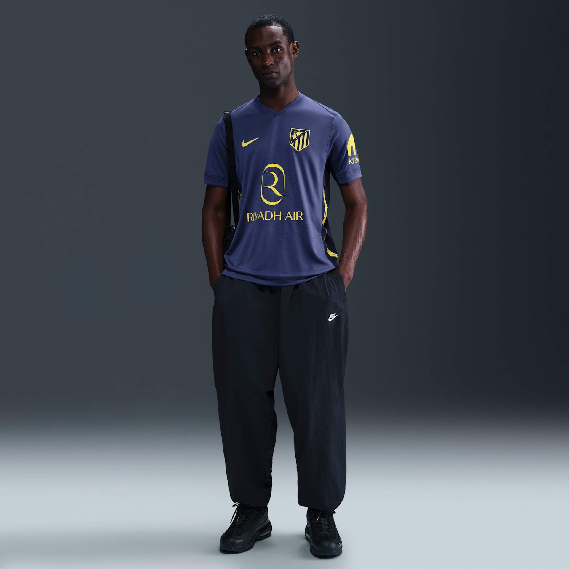 Camisa Nike Atlético de Madrid II 2025/26 Torcedor Pro Masculina - Foto 4