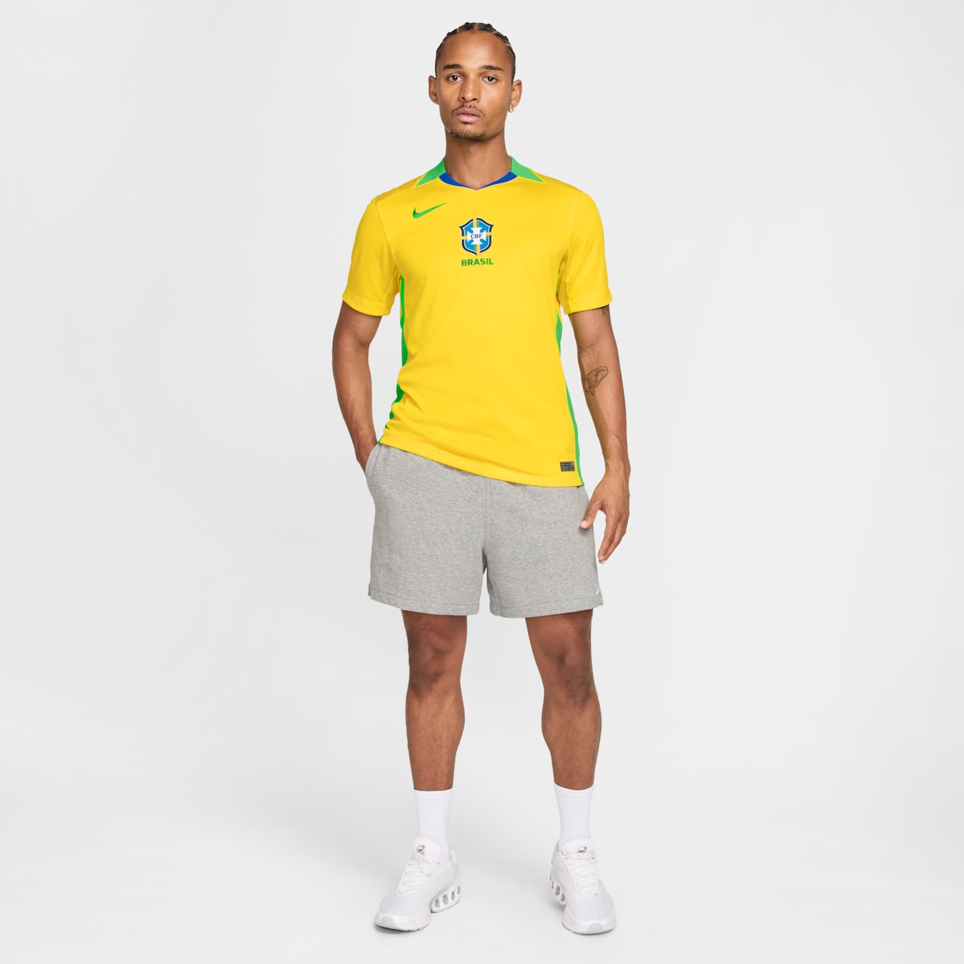 Camisa Nike Brasil I 2025/26 Torcedor Pro Masculina - Foto 4