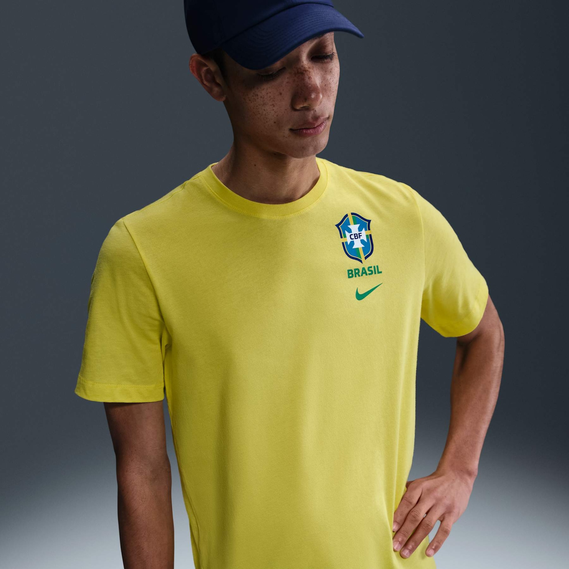Imagem principal de Camiseta Nike Brasil Crest Masculina